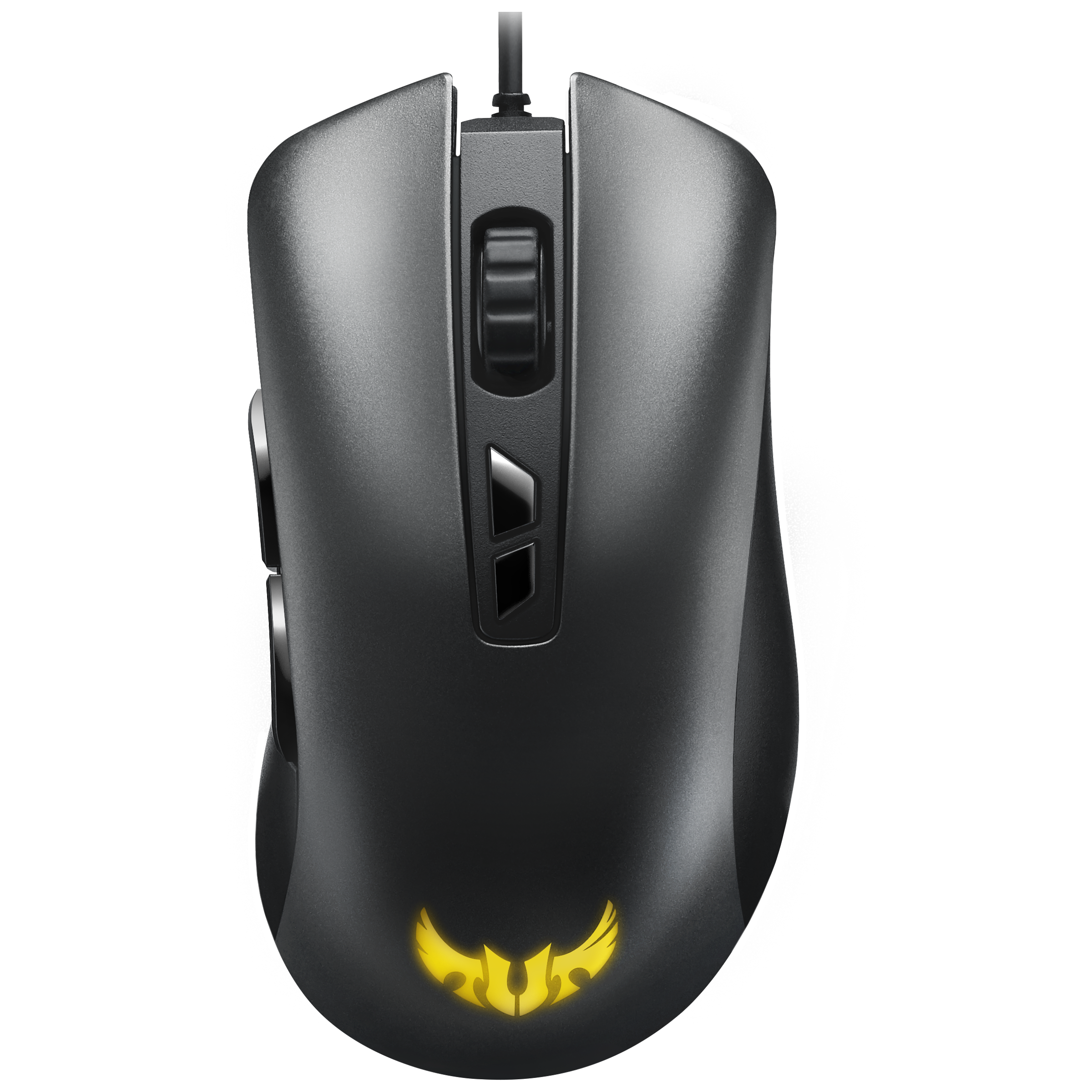 ASUS TUF M3 Wired Optical Gaming Mouse with Customizable Buttons (7000 DPI,  Ergonomic Design, Black)