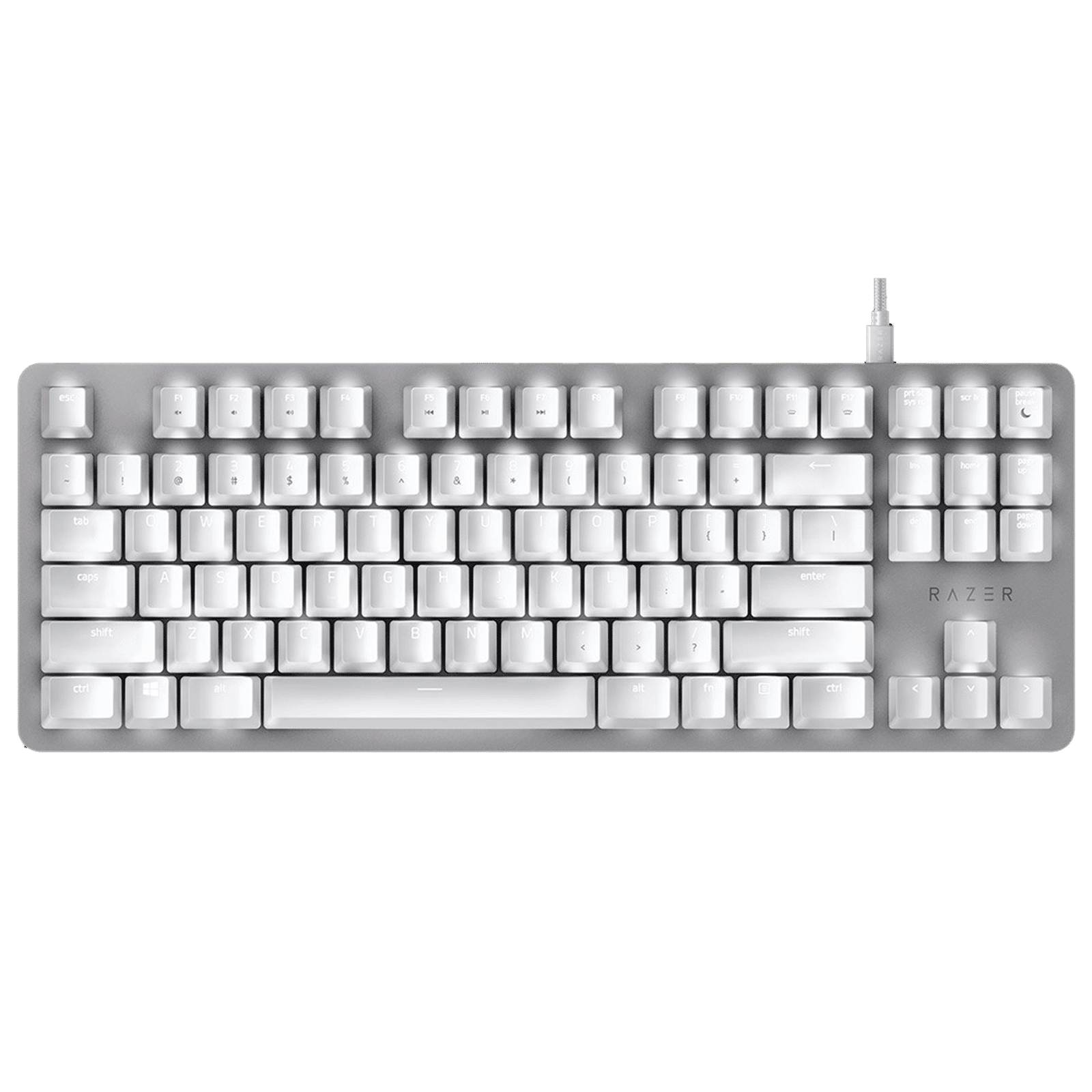 RAZER BlackWidow Lite Wired Gaming Keyboard (Orange Mechanical Switch, RZ03-02640200-R3U1, Black)