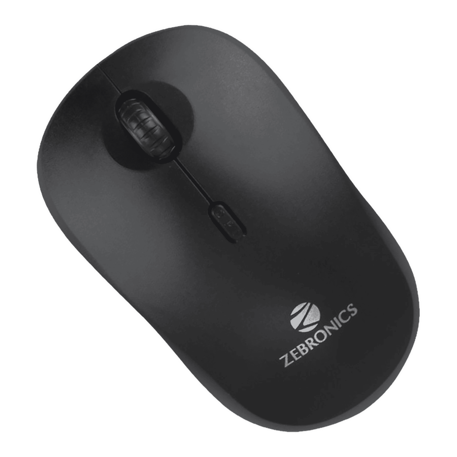 ZEBRONICS Zeb-Bold Wireless Optical Mouse (1600 DPI Adjustable, Smart Energy Saving Mode, Black)