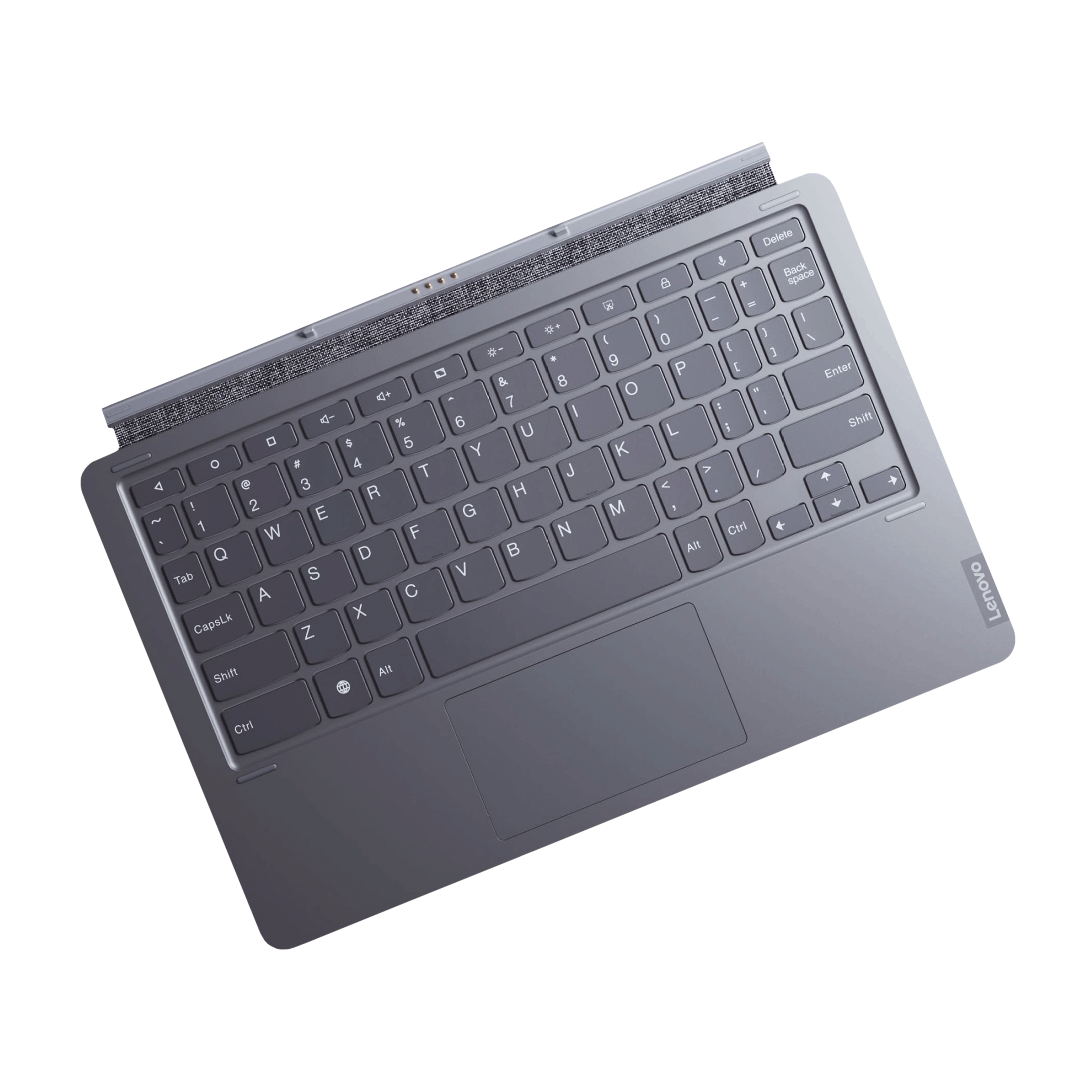 Lenovo Wireless Detachable Keyboard for P11 Pro with Touchpad (Built-in Kickstand, Grey)