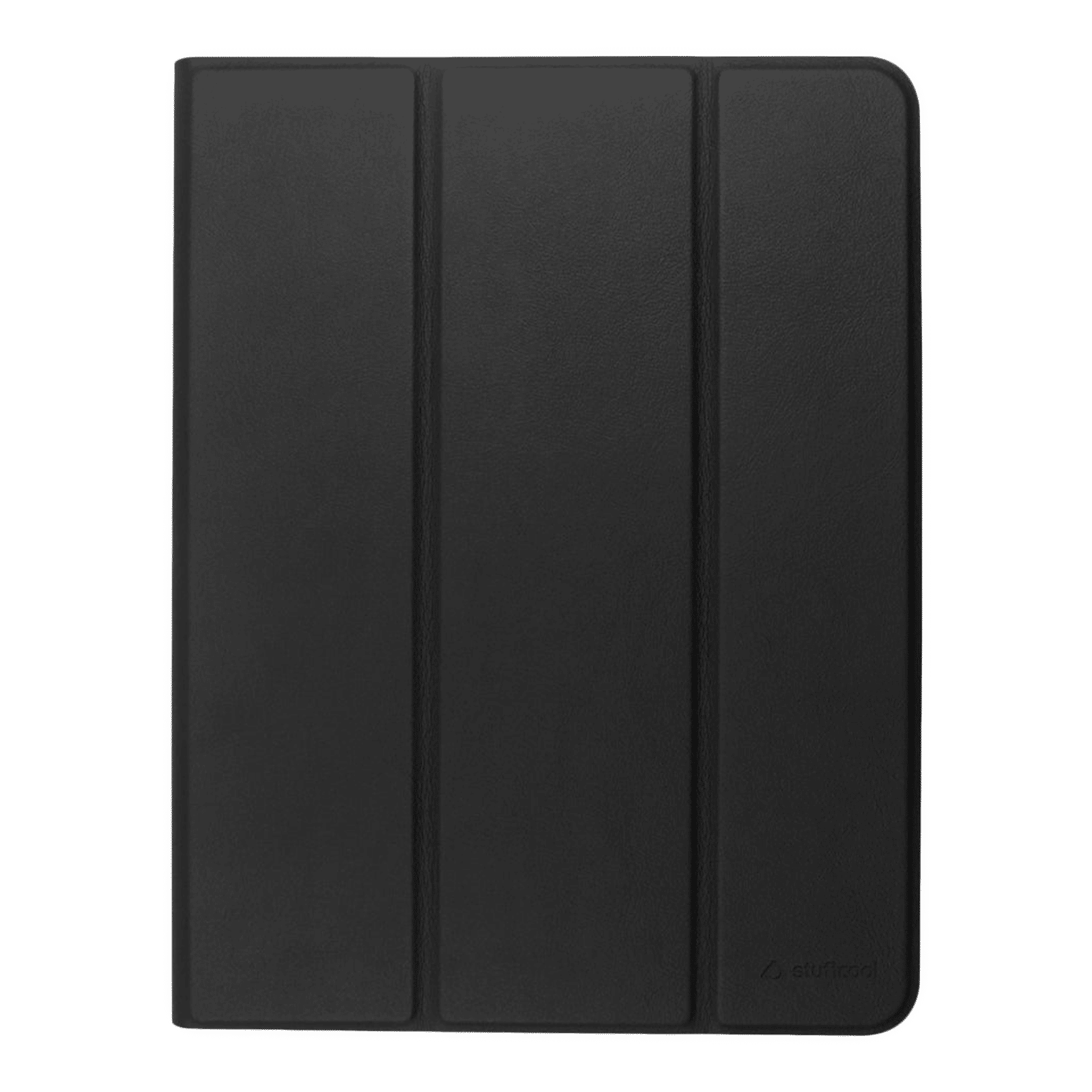 Stuffcool Flex Faux Leather Flip Cover for Apple iPad 10.2 Inch (9th Gen) (Built-in Pencil Holder, Black)