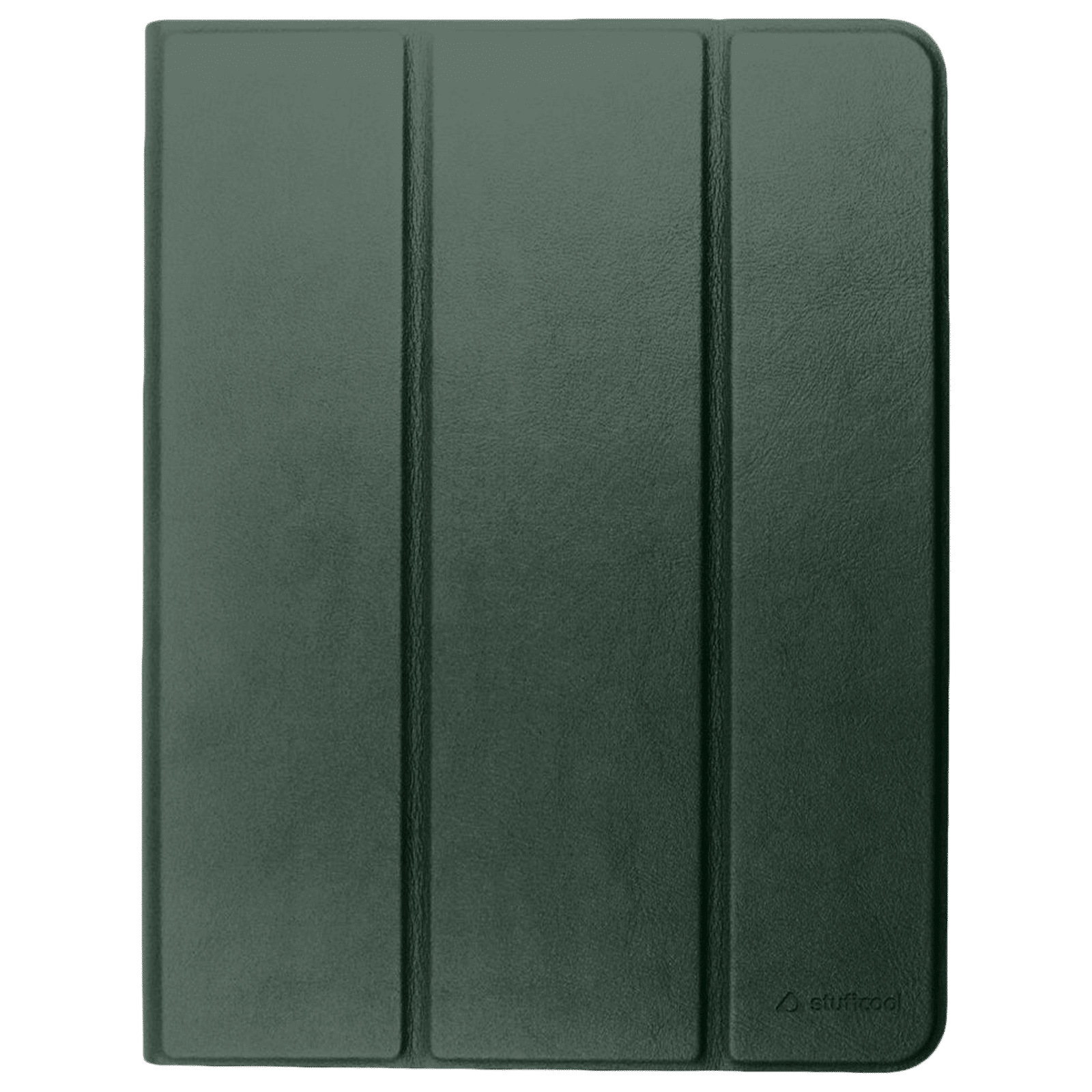 Stuffcool Flex Faux Leather Flip Cover for Apple iPad 10.2 Inch (9th Gen) (Built-in Pencil Holder, Mint Green)