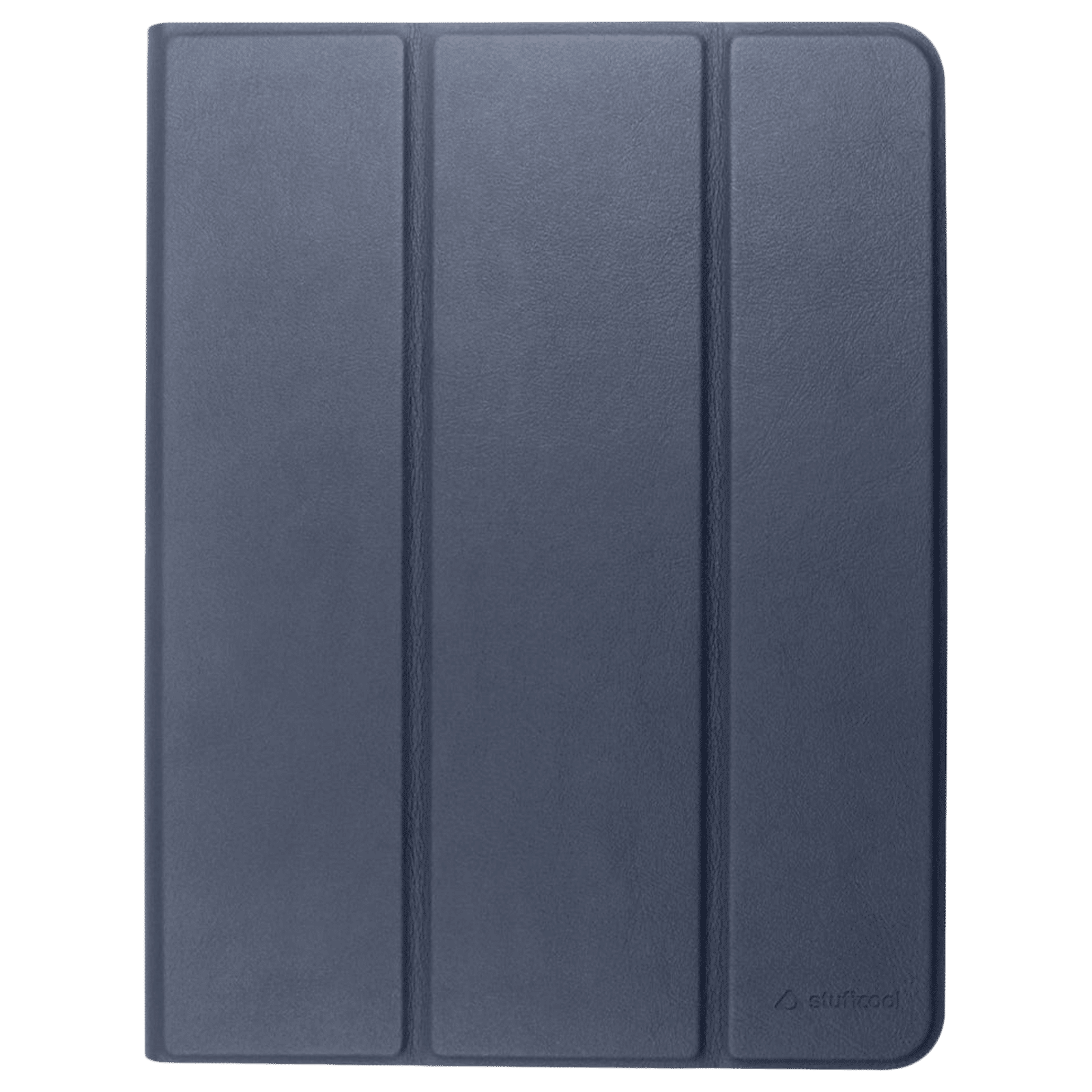 Stuffcool Flex Faux Leather Flip Cover for Apple iPad 10.2 Inch (9th Gen) (Built-in Pencil Holder, Navy)