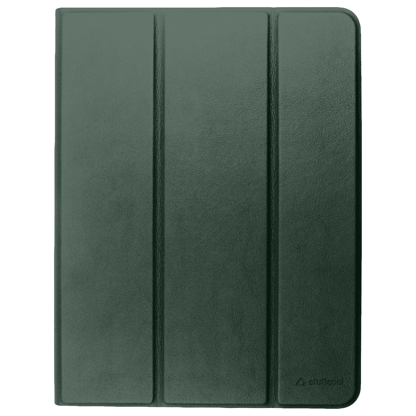 Stuffcool Flex Faux Leather Flip Cover for Apple iPad 10.9, iPad Pro 11 Inch (Built-in Pencil Holder, Green)