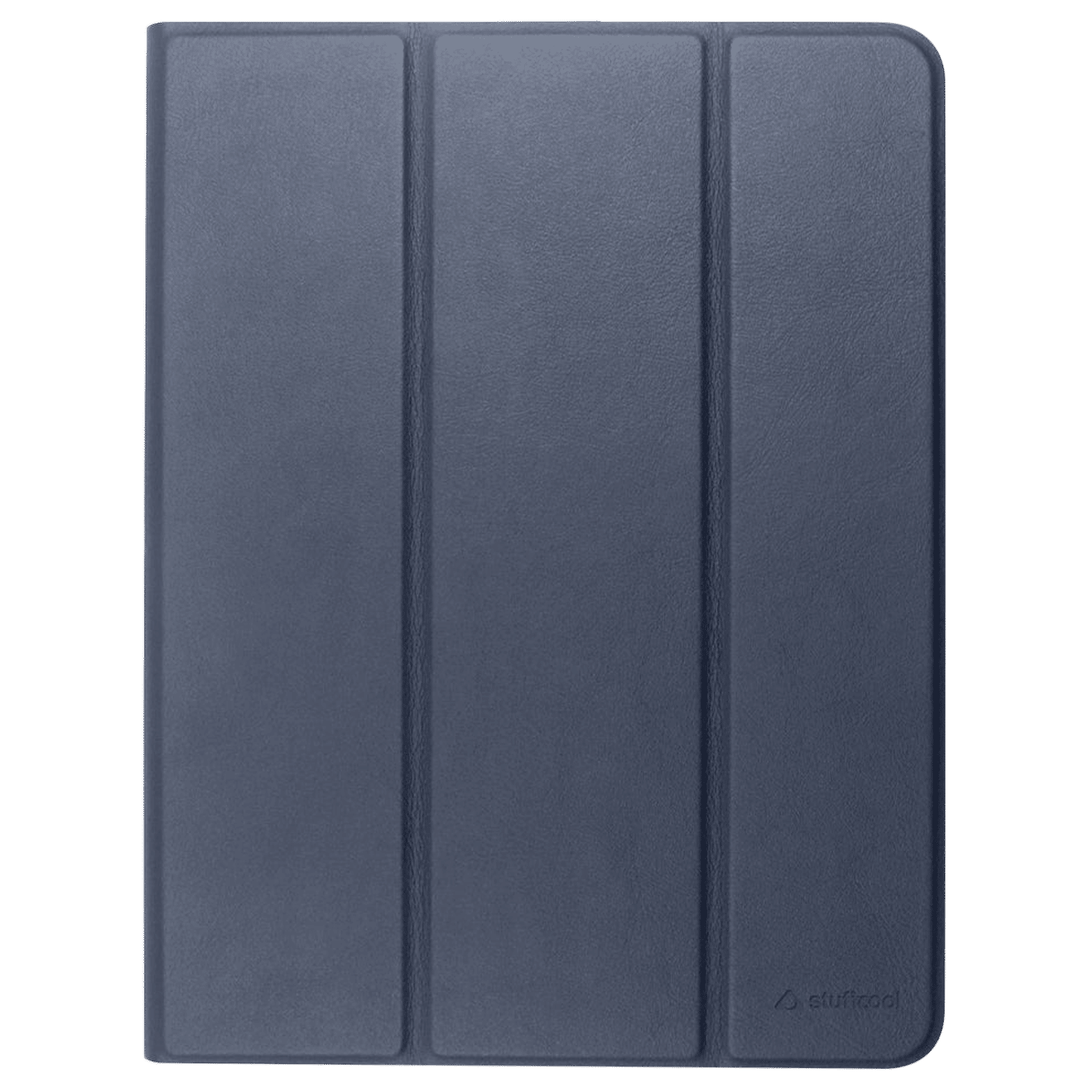 Stuffcool Flex Faux Leather Flip Cover for Apple iPad Mini 8.3 Inch (6th Gen) (Built-in Pencil Holder, Navy Blue)
