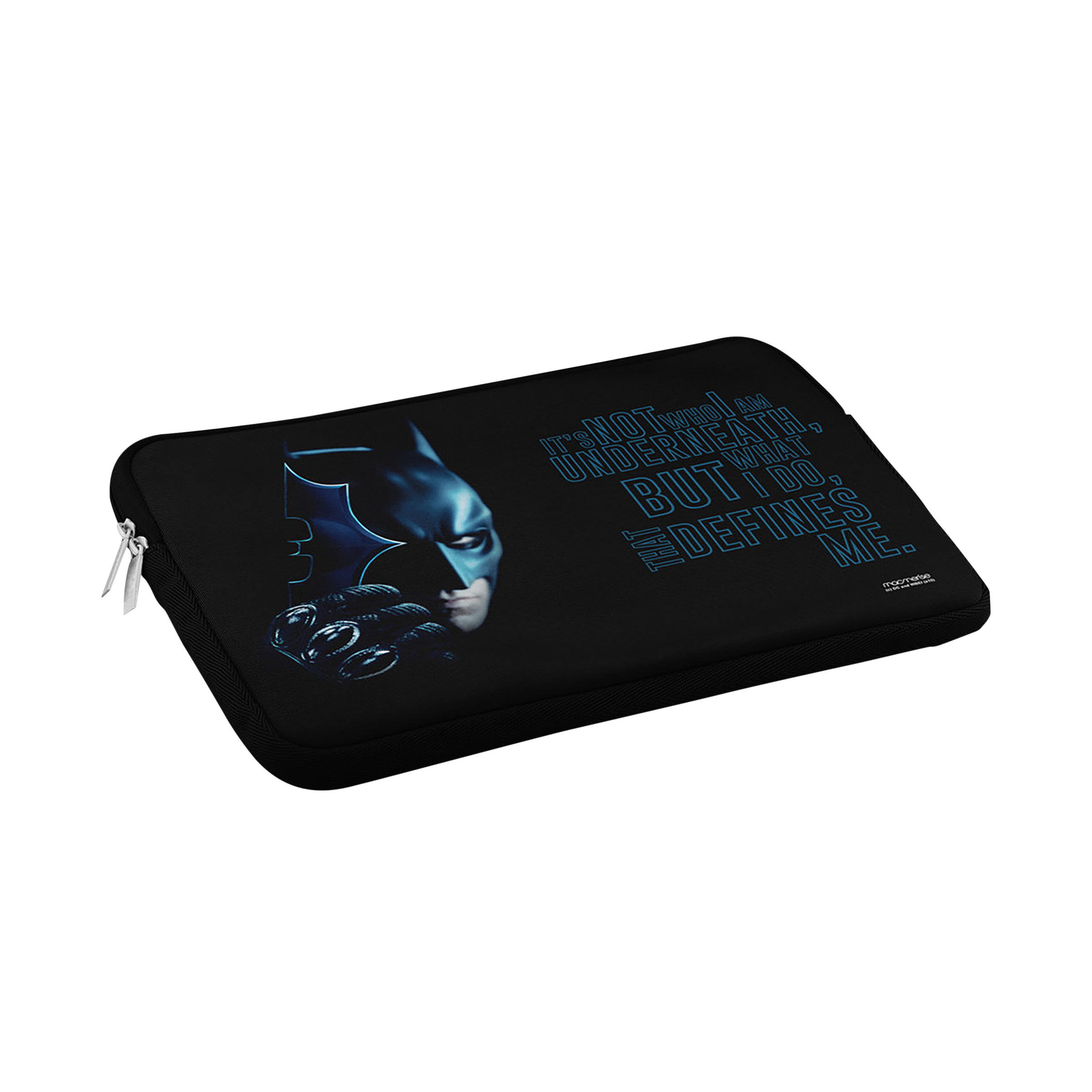 macmerise Being Batman Neoprene Laptop Sleeve for 15 Inch Laptop (Water Resistant, Multi Color)