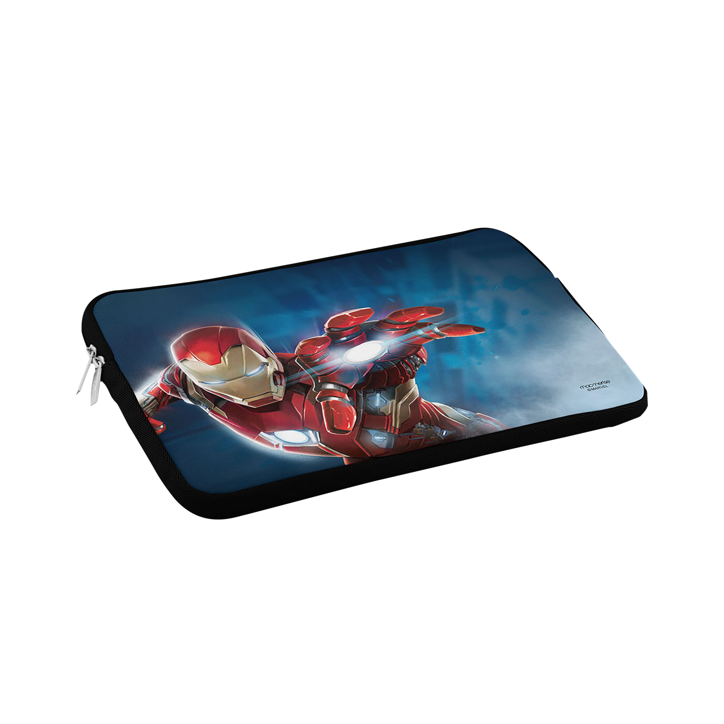 macmerise Mighty Ironman Neoprene Laptop Sleeve for 15 Inch Laptop (Water Resistant, Multi Color)
