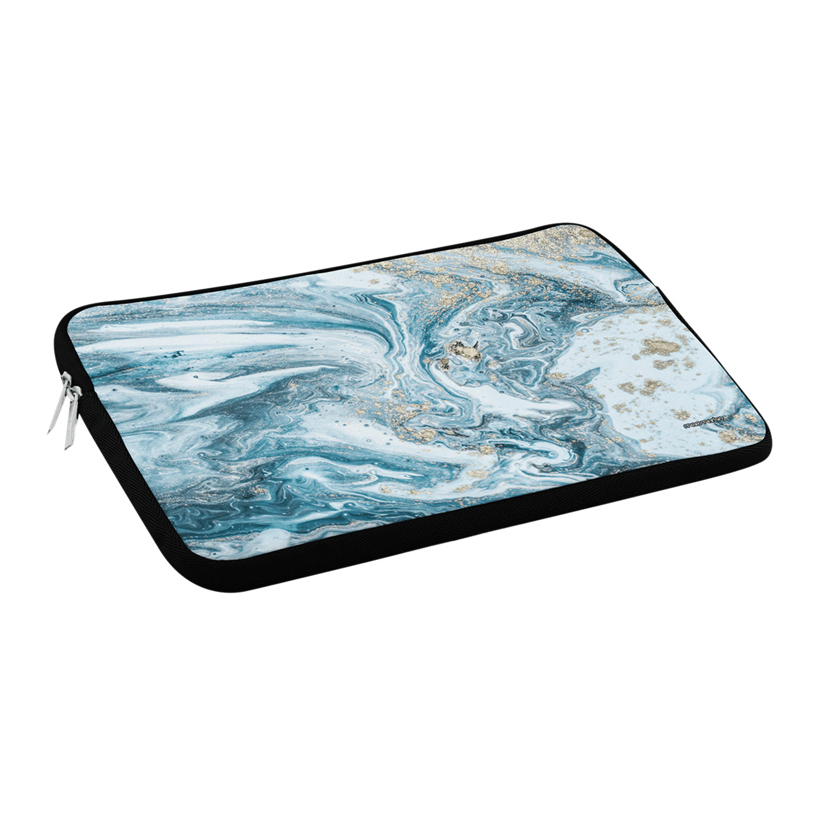 macmerise Marble Neoprene Laptop Sleeve for 13 Inch Laptop (Water Resistant, Blue Macubus)