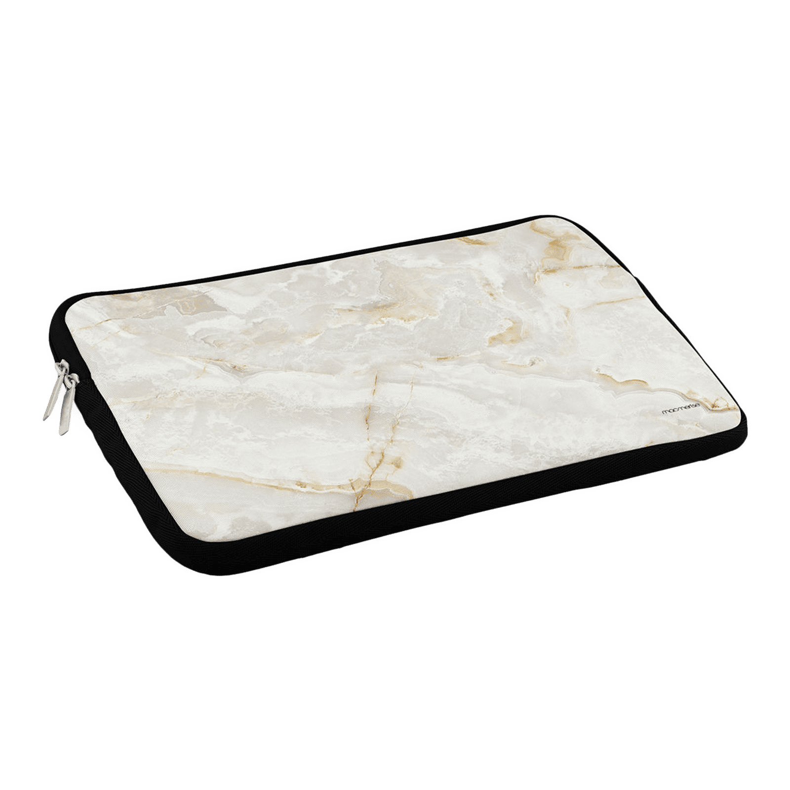 macmerise Marble Neoprene Laptop Sleeve for 13 Inch Laptop (Water Resistant, Creama Marfil)