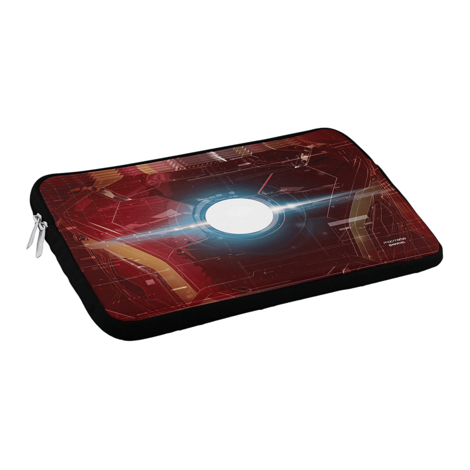macmerise Suit of Armour Neoprene Laptop Sleeve for 13 Inch Laptop (Water Resistant, Multi Color)-picture-10