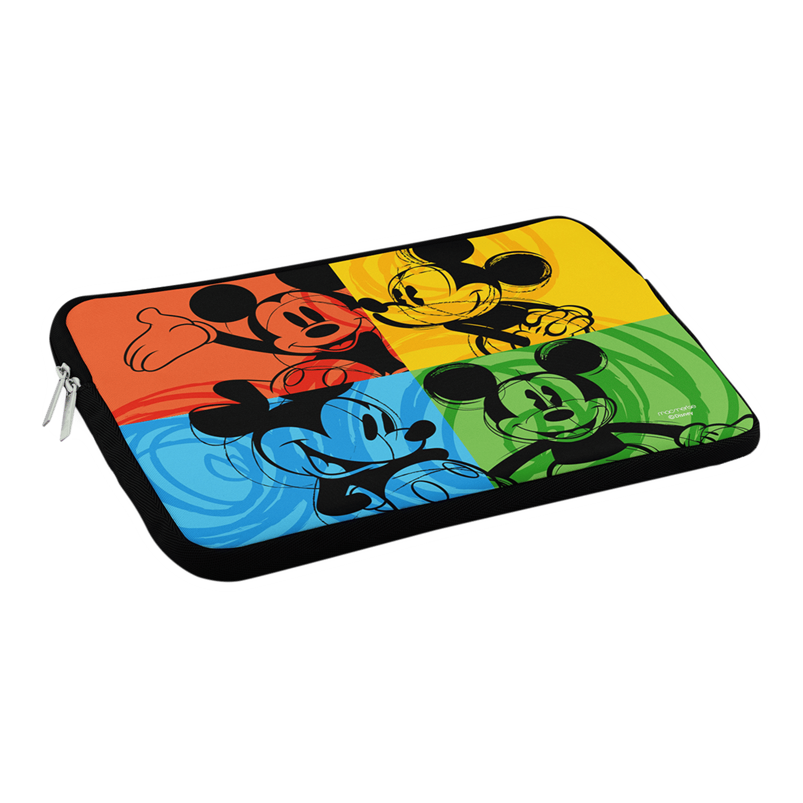 macmerise Shades of Mickey Neoprene Laptop Sleeve for 13 Inch Laptop (Water Resistant, Multi Color)-picture-17