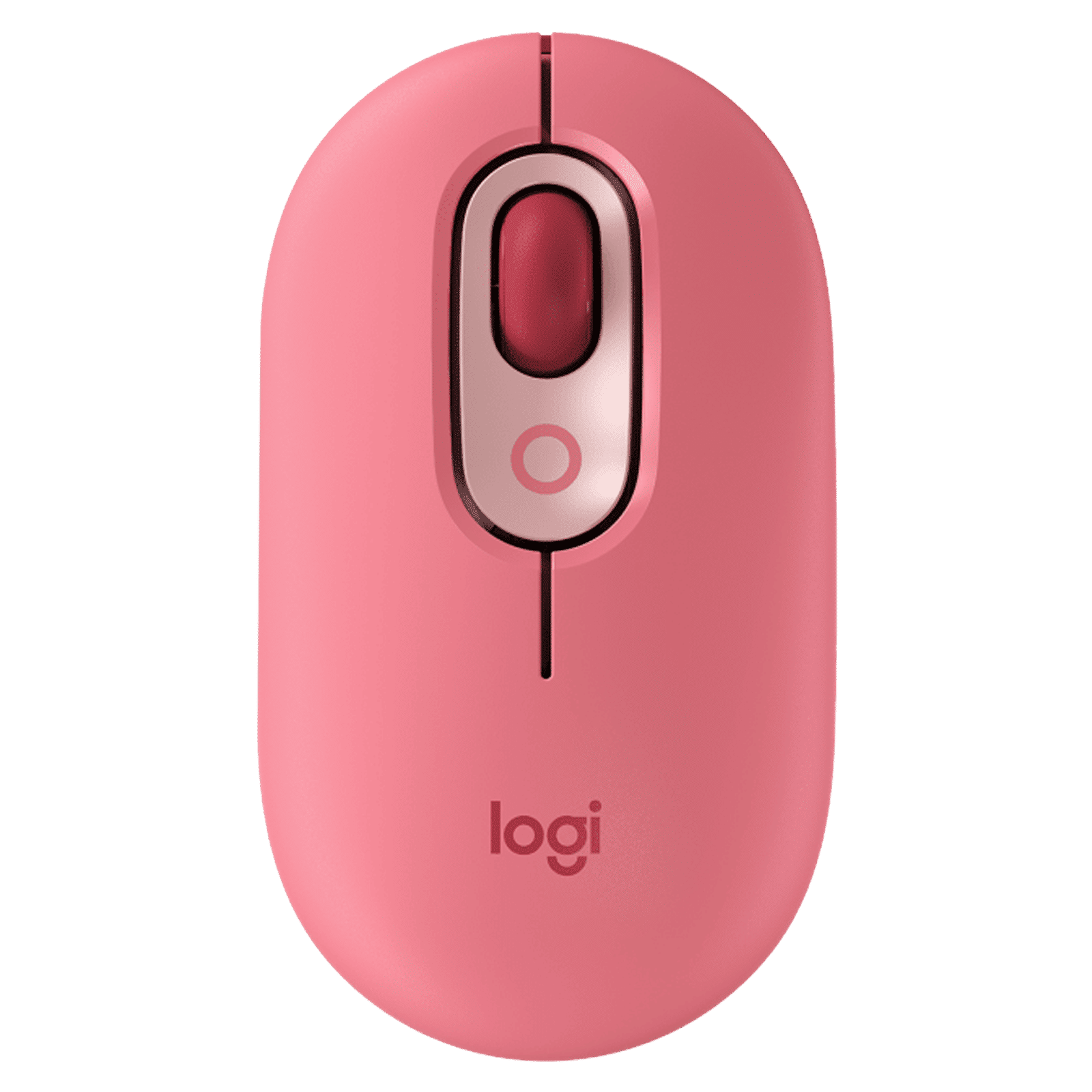 logitech POP Wireless Optical Performance Mouse with Silent Click Buttons (4000 DPI Adjustable, Multi Device Connectivity, Heartbreaker)