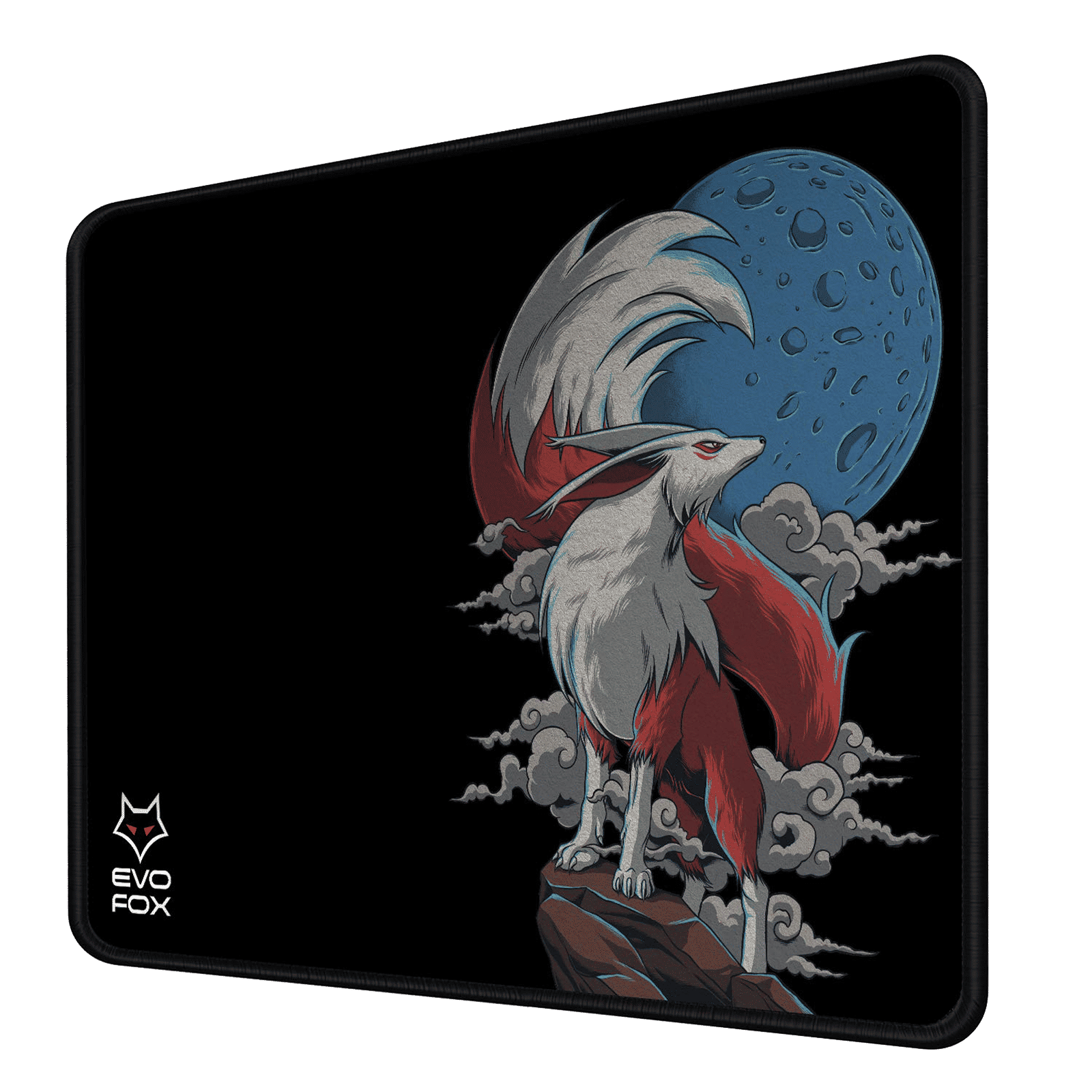 AMKETTE Falcon X35 Gaming Mouse Pad (Non-Slip Rubber base, 595BK, Black)