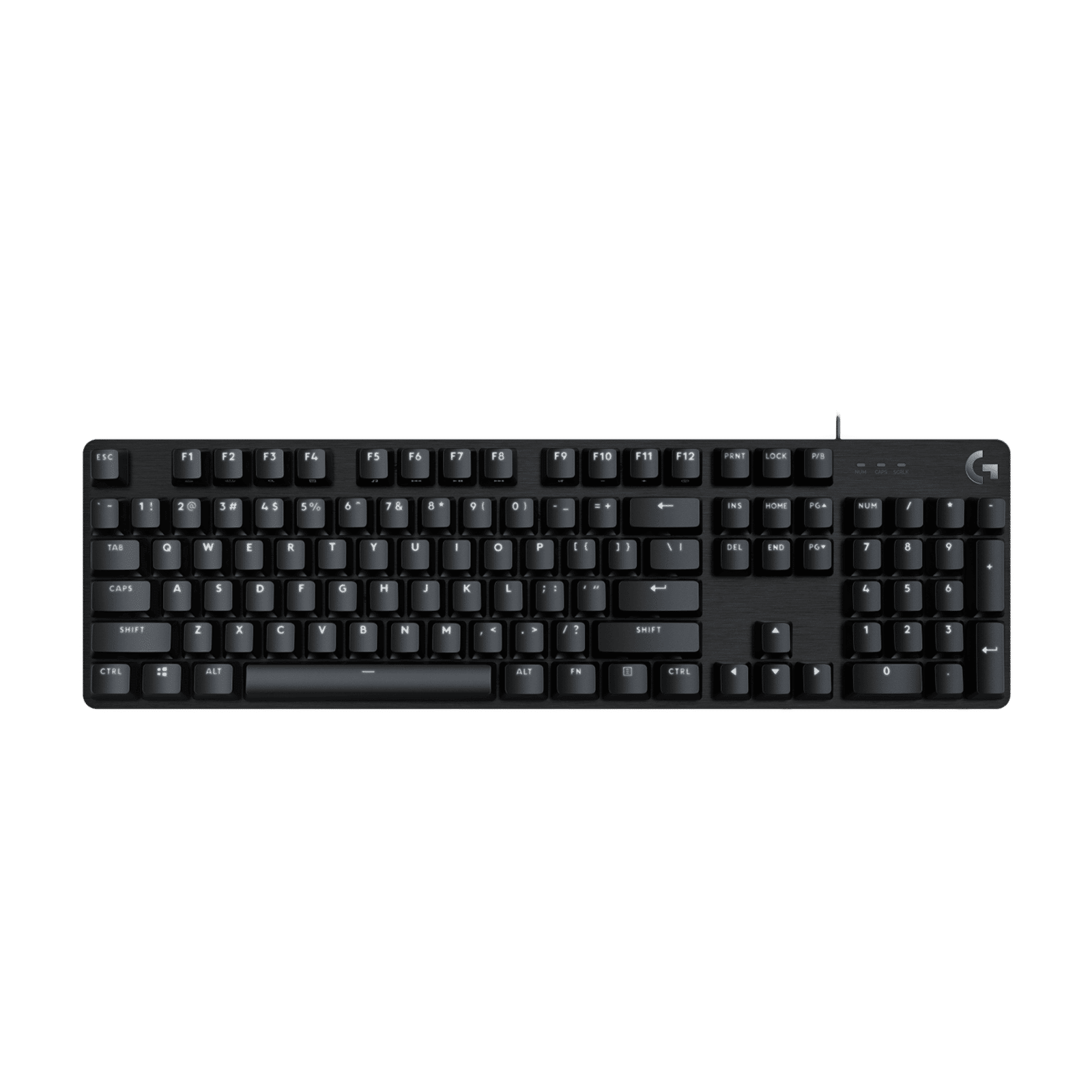 logitech G413 SE Wired Gaming Keyboard with Backlit Keys (Heat Resistant, Black)
