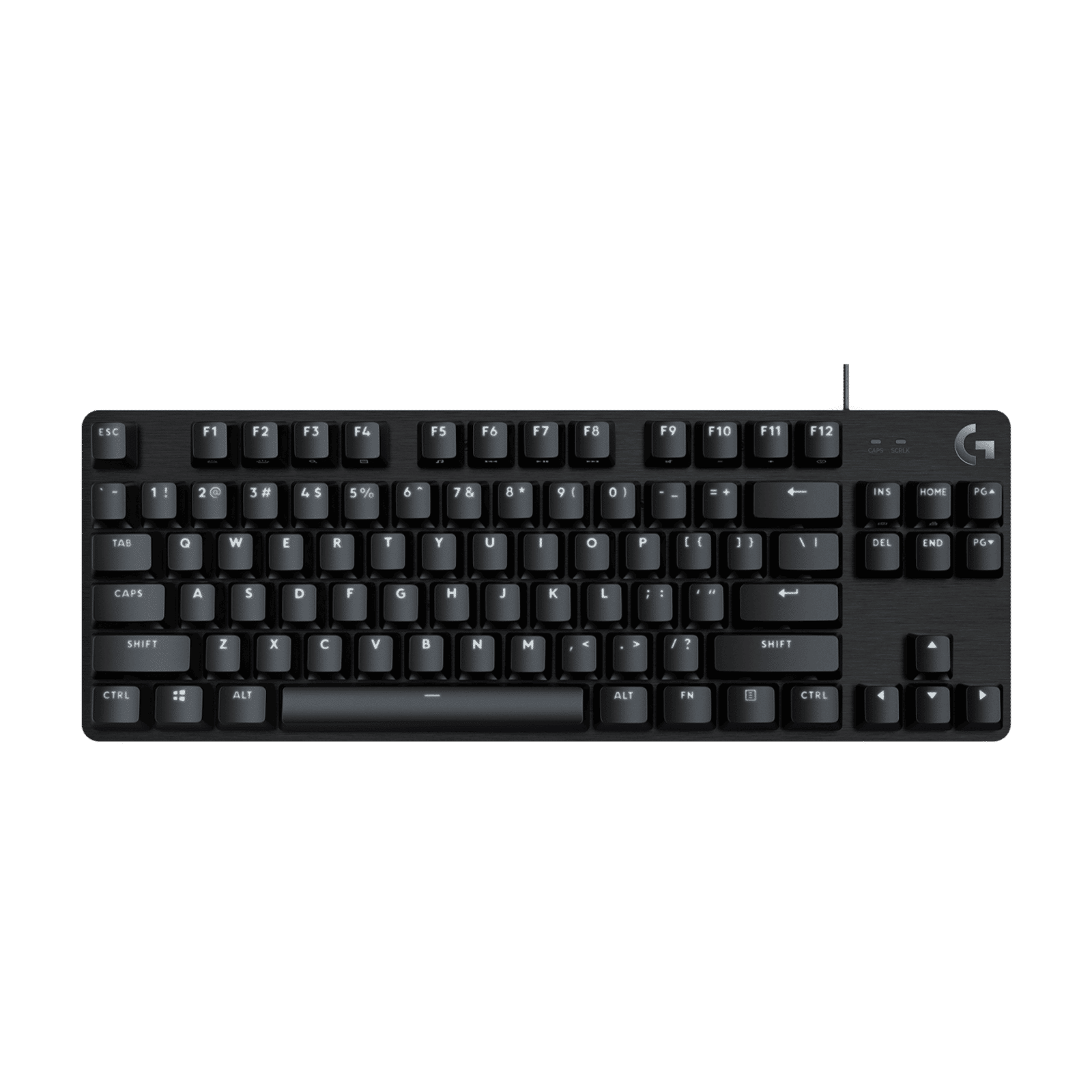 logitech G413 TKL SE Wired Gaming Keyboard with Backlit Keys (Heat Resistant, Black)