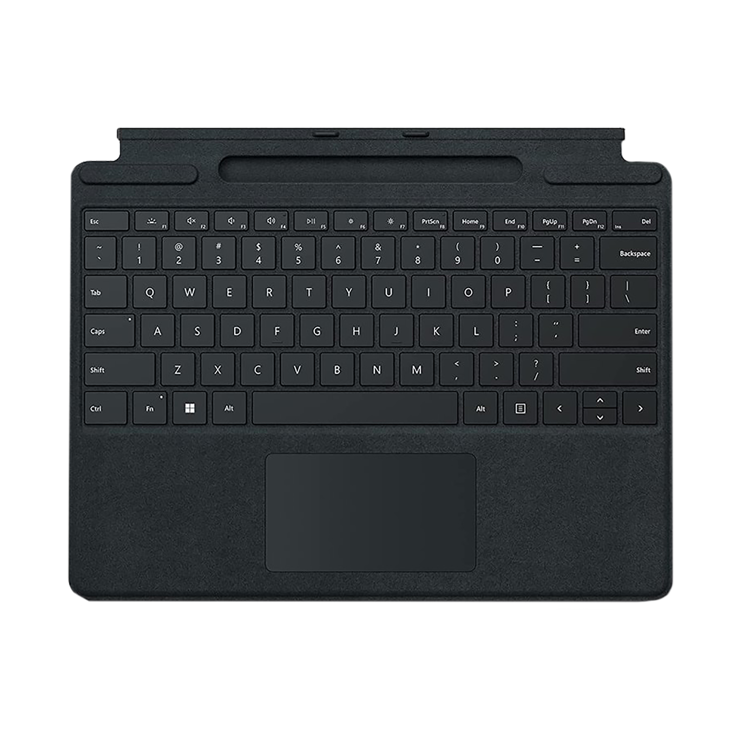 Microsoft Surface Pro Wi-Fi Detachable Keyboard for Windows with Touchpad (Magnetic Interface, Black)