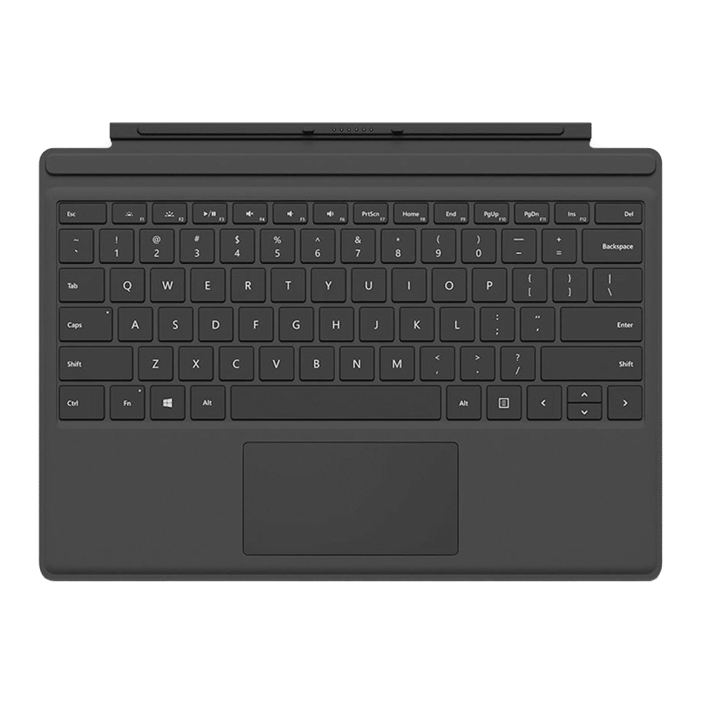 Microsoft Wi-Fi Wireless Keyboard with Touchpad (Backlit Keys, Black)
