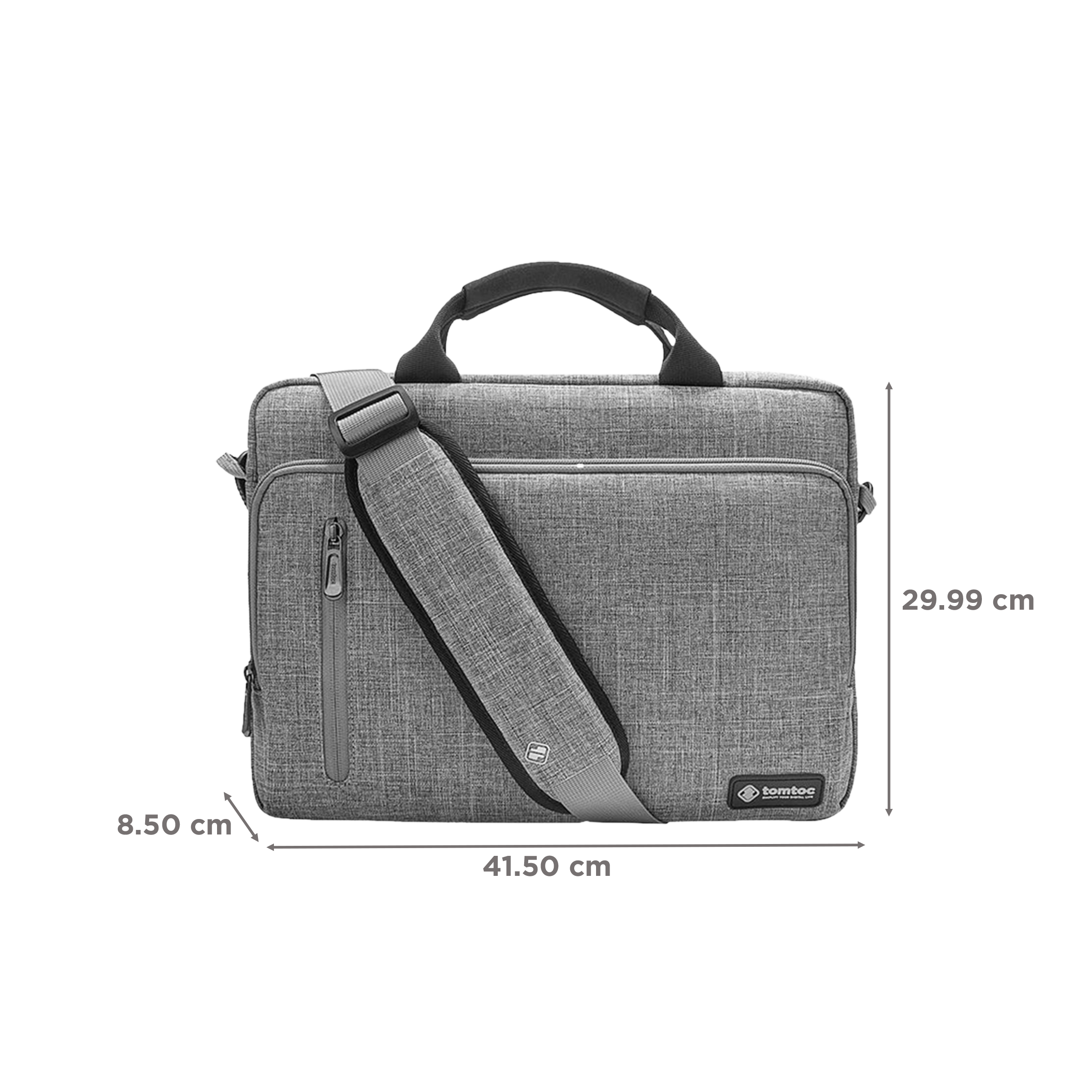 Buy Tomtoc Defender Fabric Laptop Sling Bag for 16 Inch Laptop