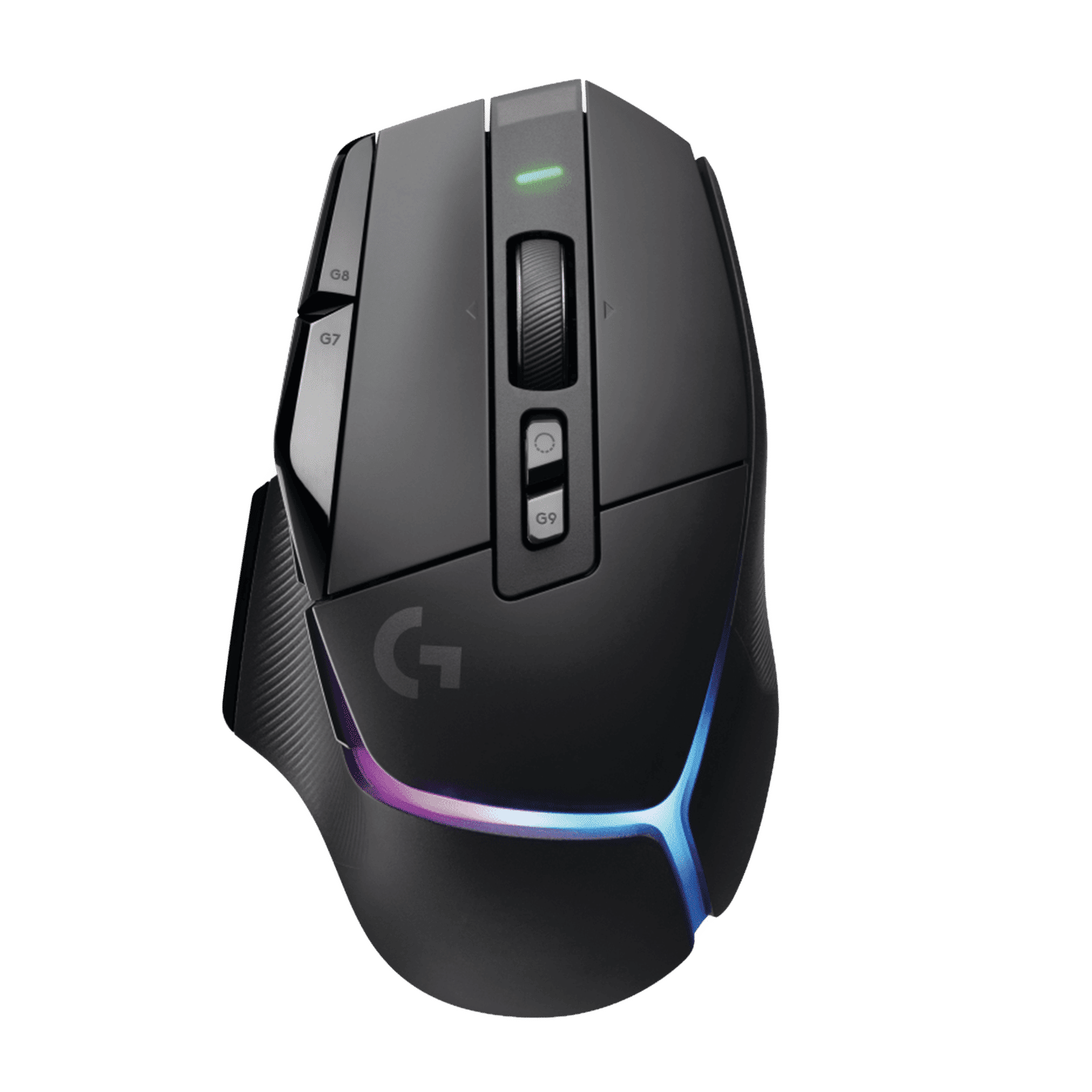 logitech G502 X Plus Rechargeable Wireless Optical Gaming Mouse (25600 DPI Adjustable, Dual-Mode Scroll Wheel, Black)