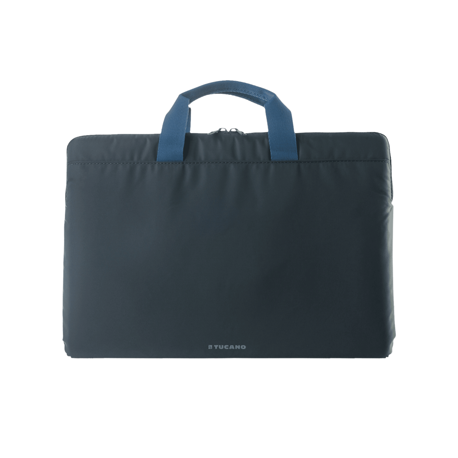 TUCANO Minilux Nylon Laptop Sleeve for 13, 14 & 15 Inch Laptop (Internal Anti-shock Padding, Dark Grey)