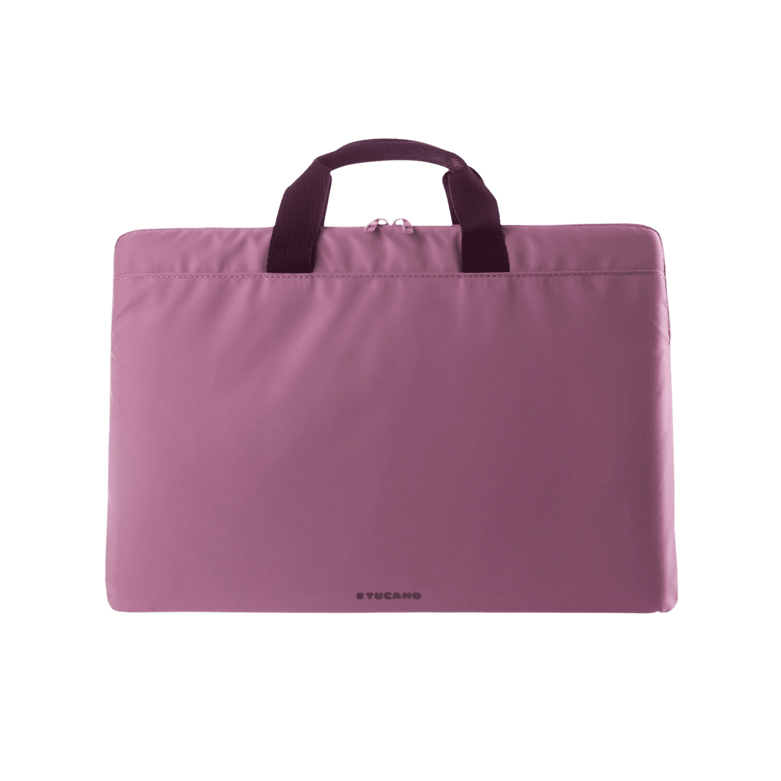 TUCANO Minilux Nylon Laptop Sleeve for 13, 14 & 15 Inch Laptop (Internal Anti-shock Padding, Pink)