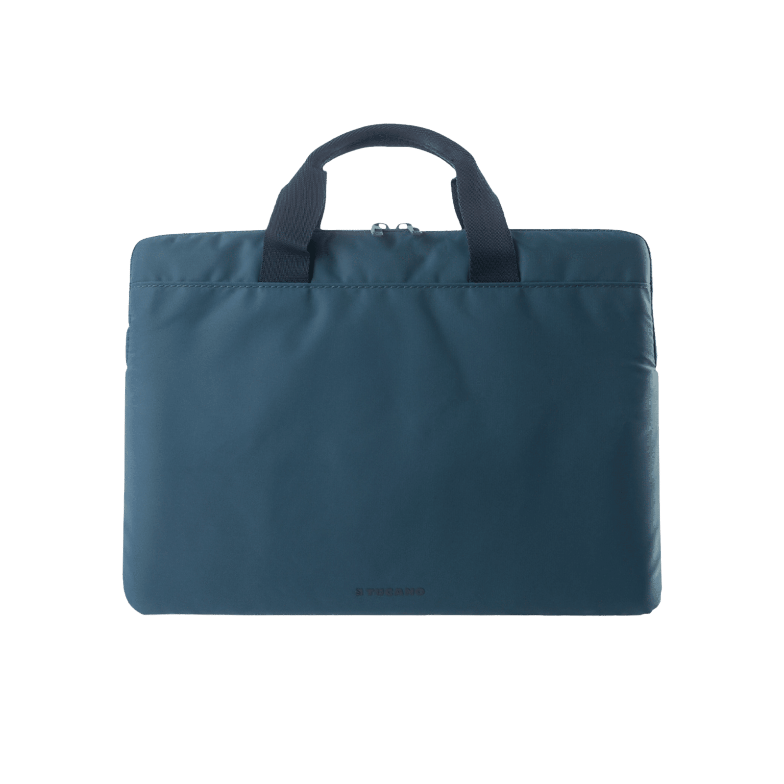TUCANO Minilux Nylon Laptop Sleeve for 13, 14 & 15 Inch Laptop (Internal Anti-shock Padding, Light Blue)