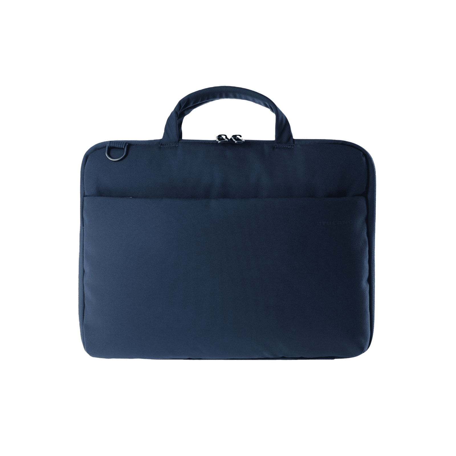 TUCANO Darkolor Recycled Plastic Laptop Sleeve for 13 & 14 Inch Laptop (Semi-Rigid Back Panel, Blue)