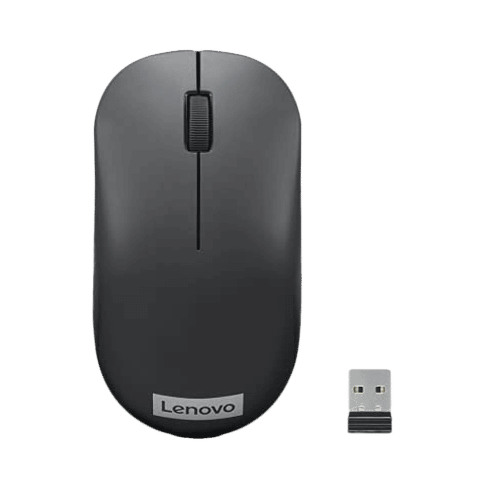 Lenovo 130 2.4GHz Wireless Mouse (1000 DPI, Ergonomic Design, Black)