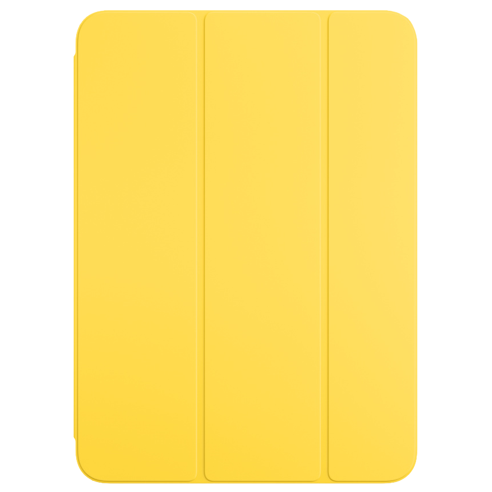 Apple Smart Polyurethane Folio Case for Apple iPad (10th Gen) 10.9 Inch (Magnetic Attachments, Yellow)