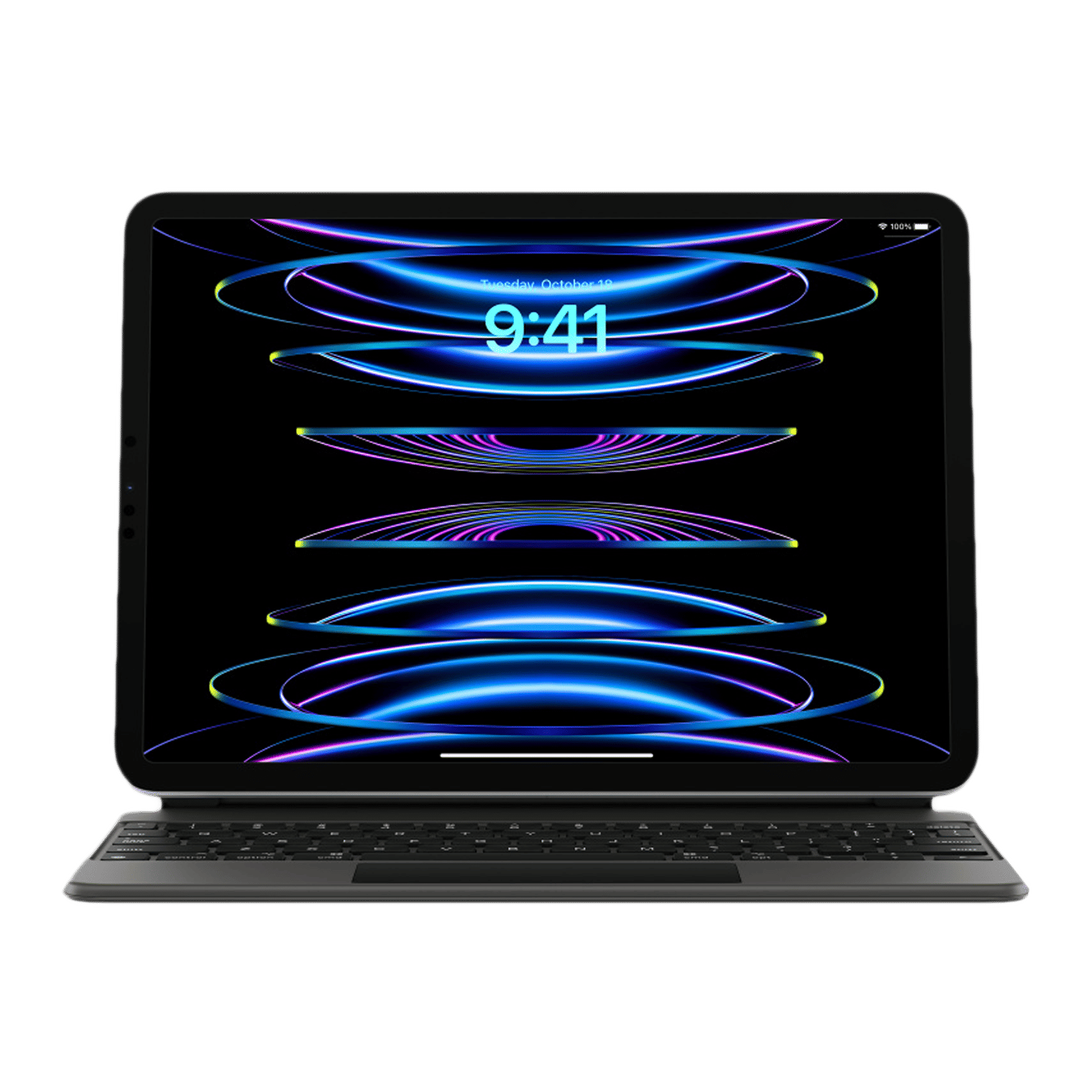 Apple Magic Bluetooth Keyboard for iPad Pro 11 Inch (1st, 2nd, 3rd & 4th Gen), iPad Air (4th & 5th Gen) with Touchpad (Multi Touch Gestures, Black)