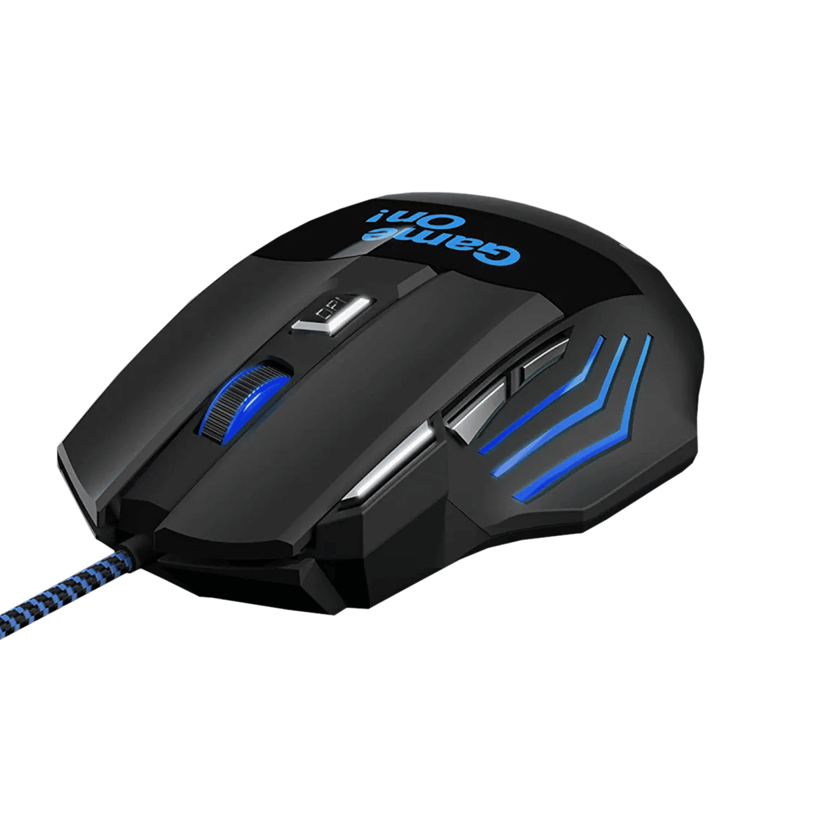 Buy ambrane Trone Wired Optical Gaming Mouse with Customizable Buttons ...