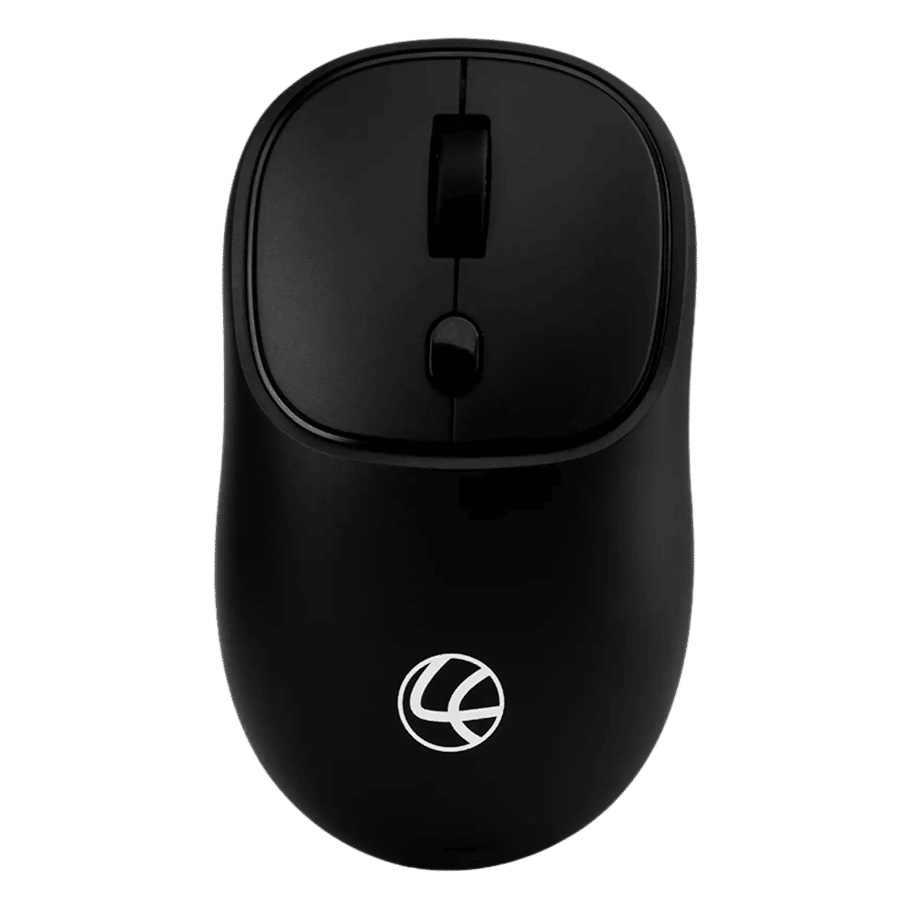 LAPCARE Safari 009 Wireless Optical Gaming Mouse (1600 DPI, Ergonomic Design, Black)