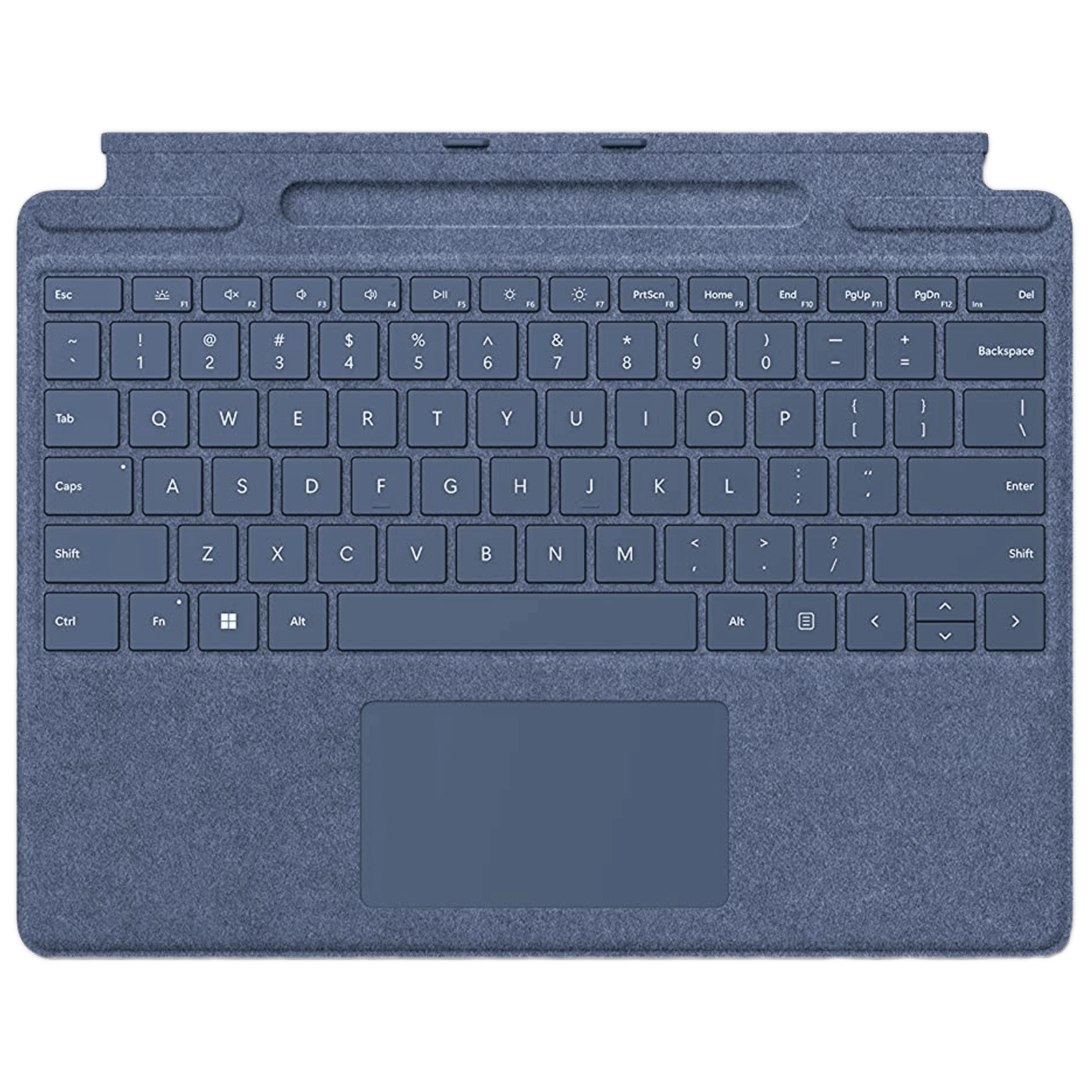 Microsoft Wireless Keyboard with Touchpad (Built-in Kickstand, Sapphire)
