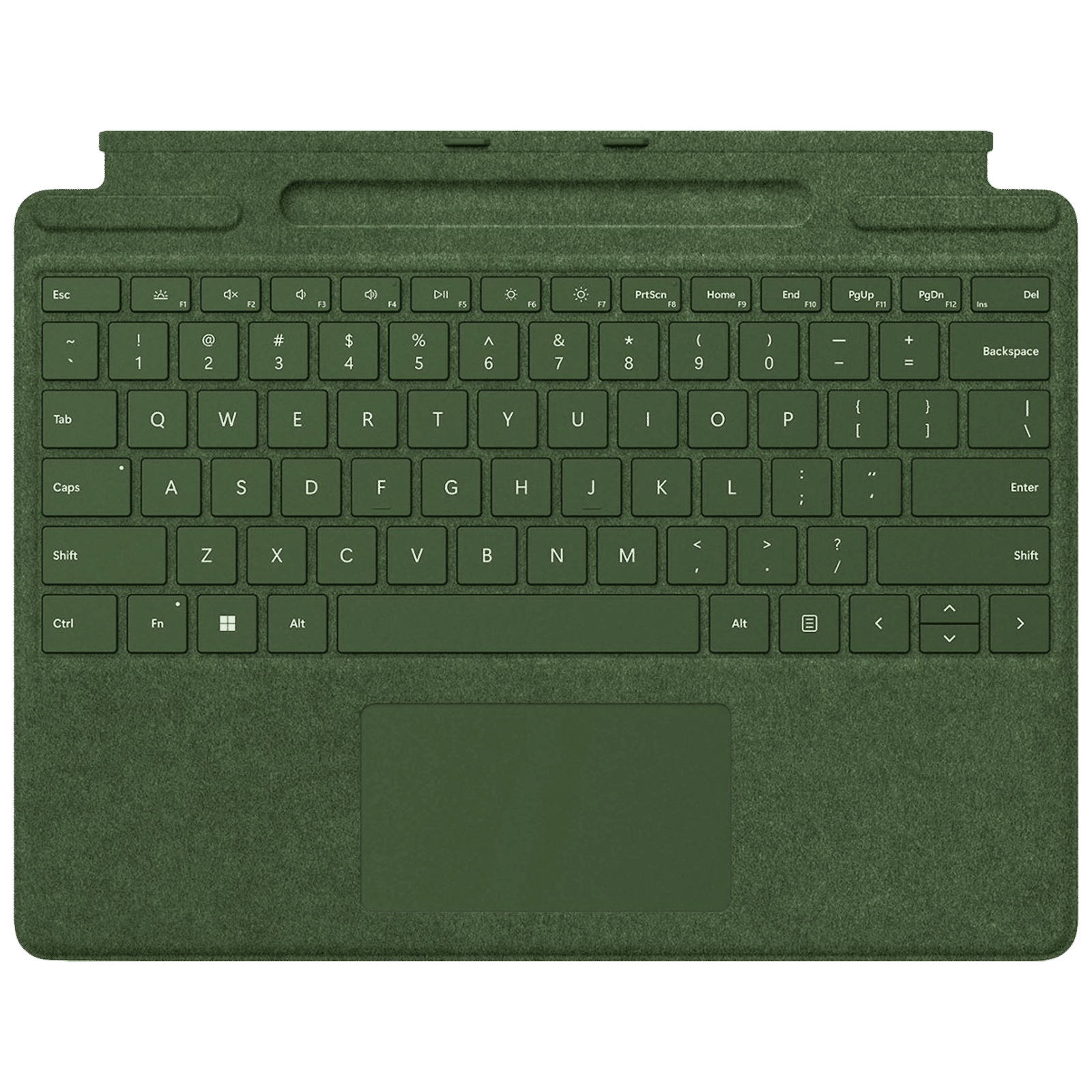 Microsoft Wireless Keyboard with Touchpad (Built-in Kickstand, Forest)