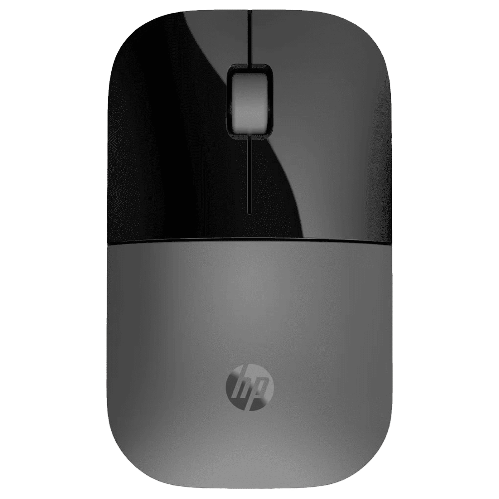 HP Z3700 Wireless Optical Mouse with Blue LED Technology (1600 DPI Adjustable, Sleek Design, Silver)