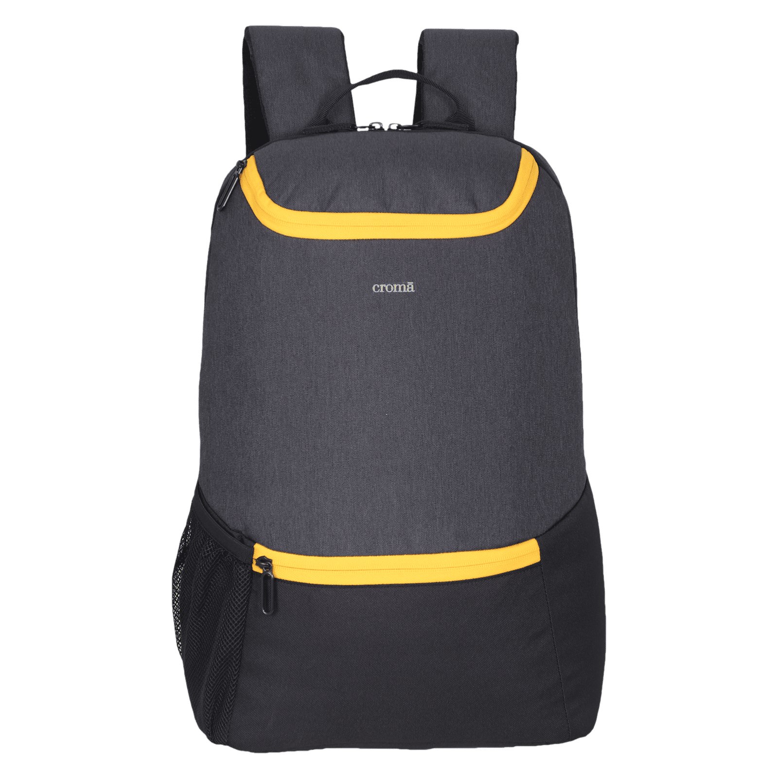 Croma Polyester Laptop Backpack for 15.6 Inch Laptop (21 L, Adjustable Shoulder Straps, Grey)