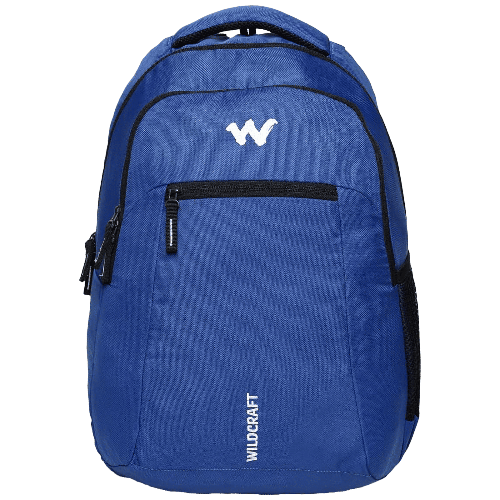 WILDCRAFT Boost 2 24 Litres Leather Laptop Backpack (Spacious and Modish,1235, Blue)