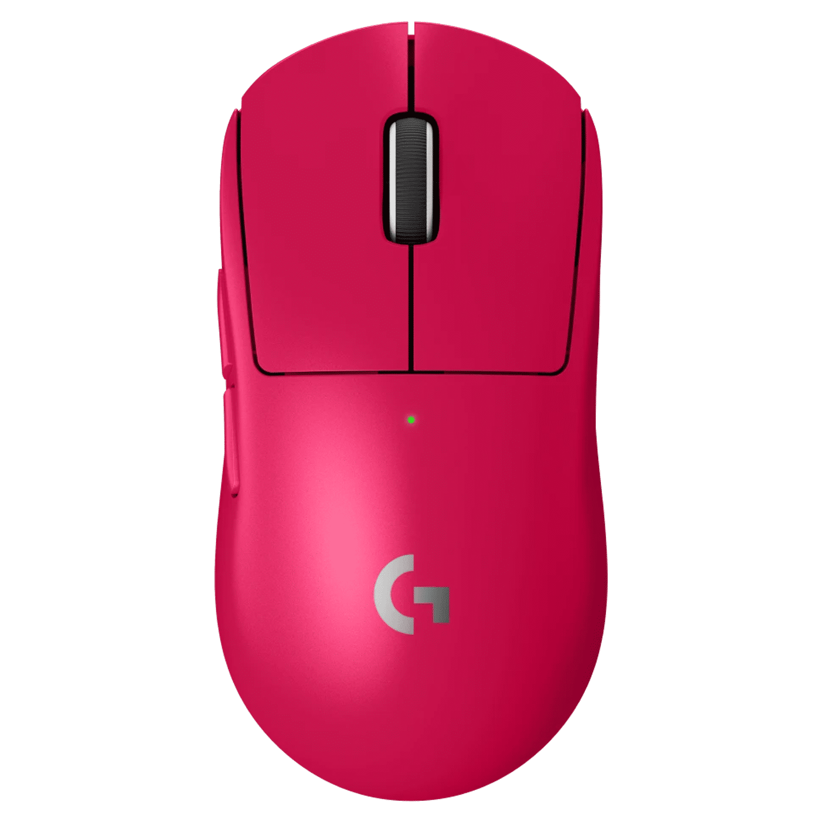 logitech Pro X Superlight 2 Rechargeable Wireless Optical Gaming Mouse with Lightforce Hybrid Switches (32000 DPI Adjustable, No Additive PTFE Feet, Pink)
