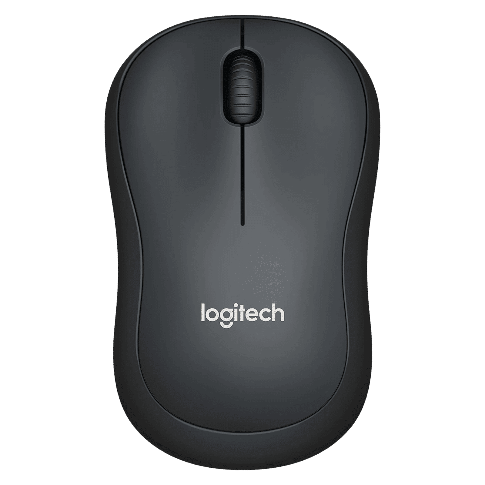 logitech M220 Wireless Optical Mouse with Silent Click Buttons (1000 DPI, Ambidextrous Design, Charcoal Black)