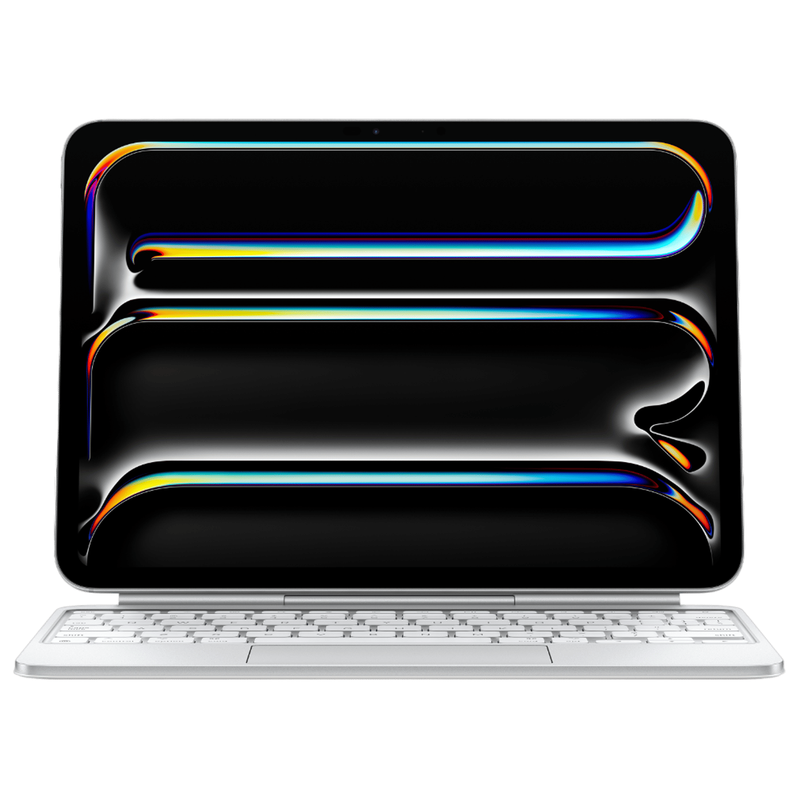 Apple Magic Keyboard for iPad Pro 11 Inch (M4) with Touchpad (Multi Touch Gestures, White)