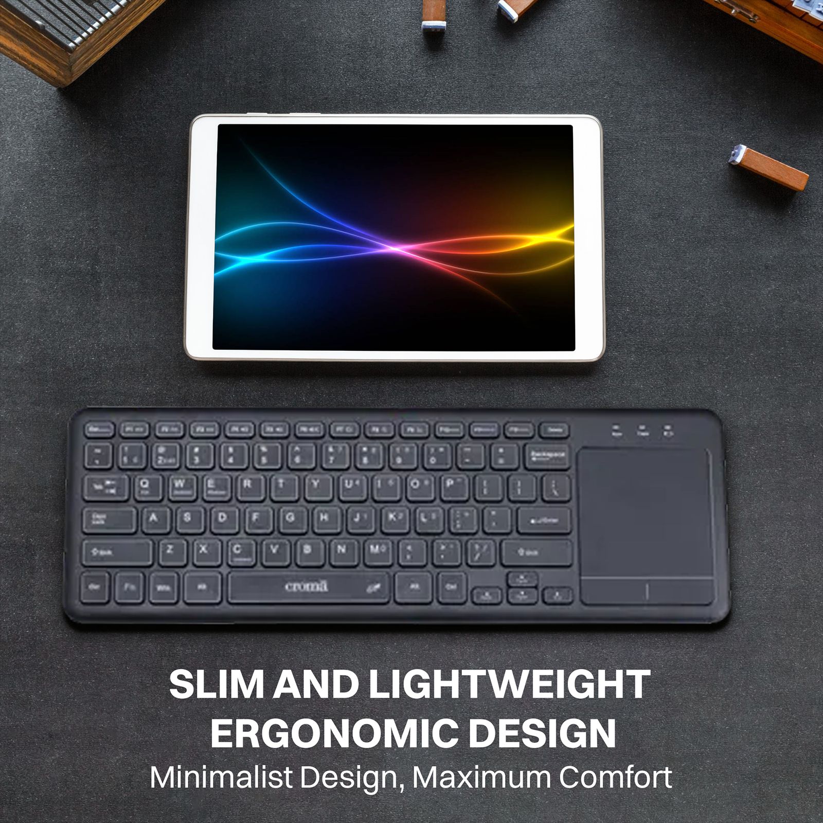 Perfect Choice Tablet Teclado Inalambrico Kit Teclado Mouse