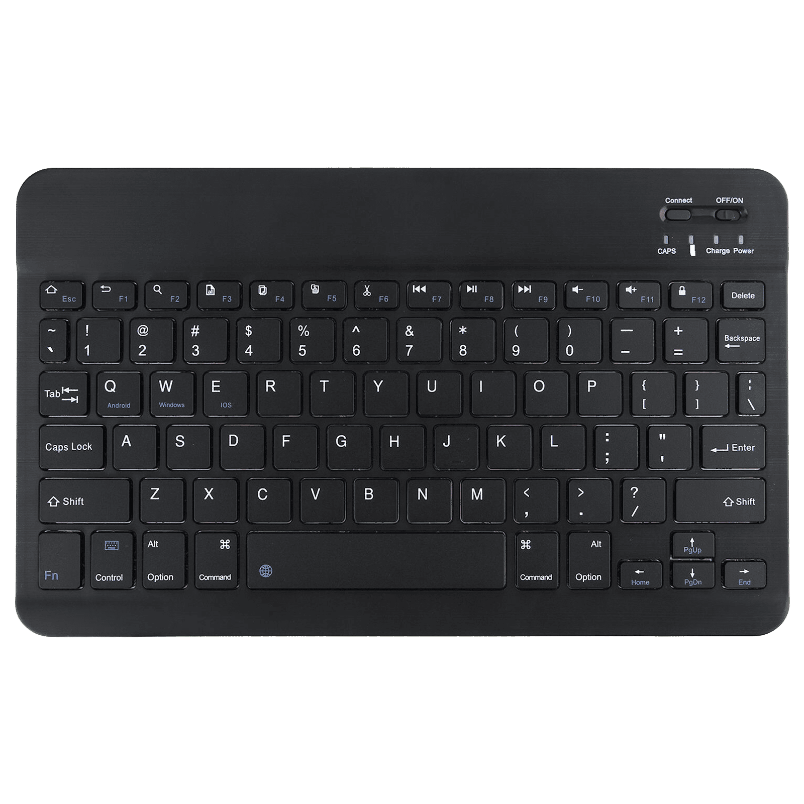 Candytech KEYBEE Bluetooth Keyboard for 10 Inch Tablets (ABS Material with 78 Keys, Black)-picture-18