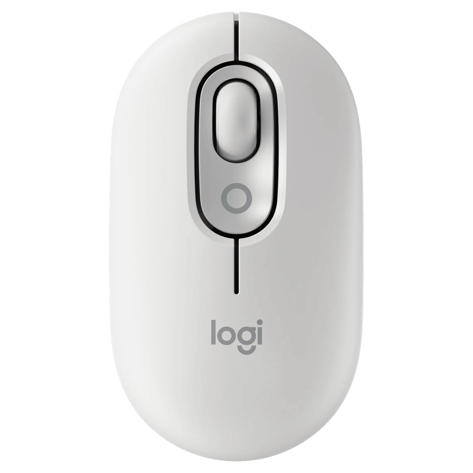 logitech POP Bluetooth Wireless Optical Performance Mouse with Emoji Software (4000 DPI Adjustable, 3 Easy Switch Channels, Off White)