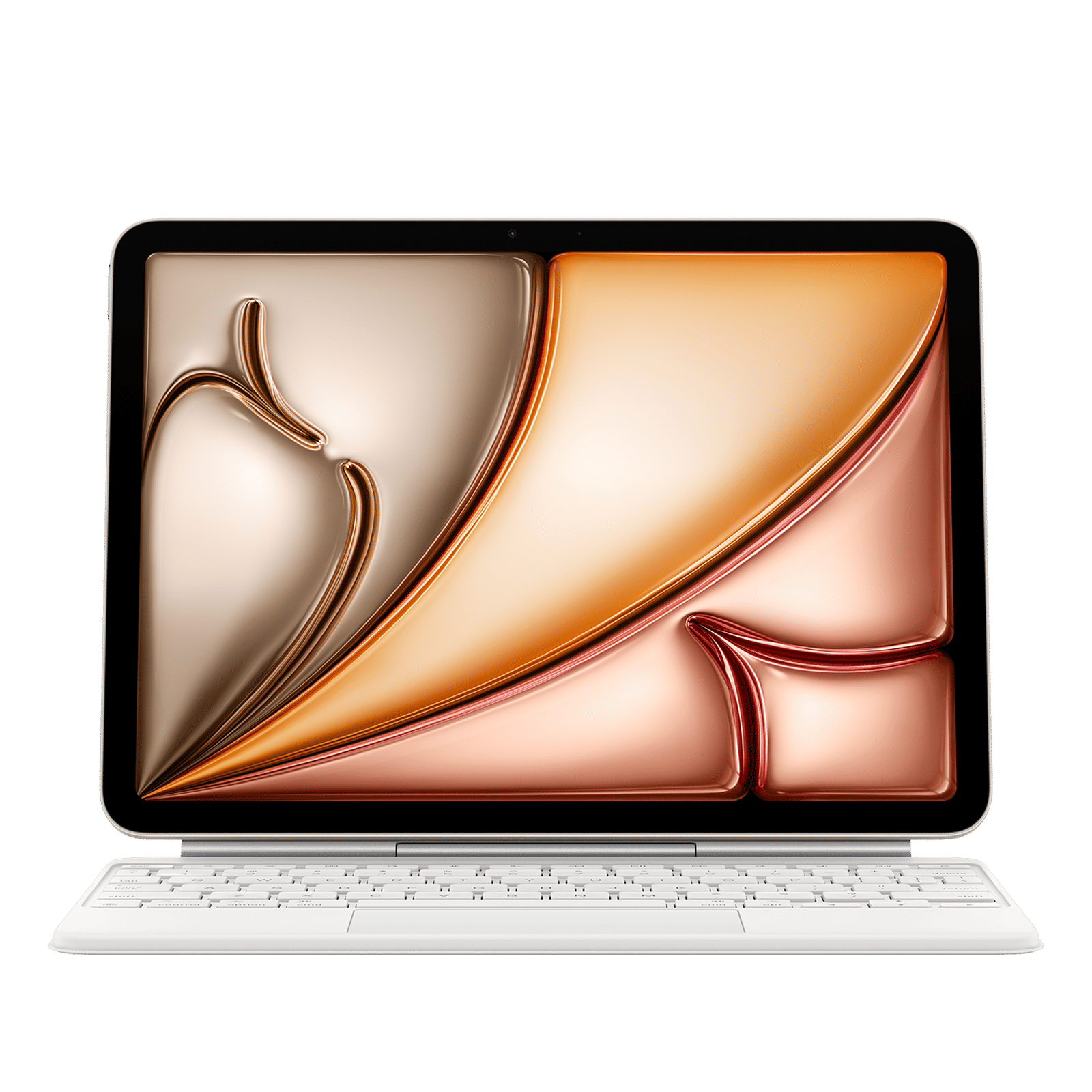 Apple Magic Wireless Keyboard for iPad Air 11 Inch (M3, M2, 4th & 5th Gen) with Touchpad (Multi Touch Gestures, White)