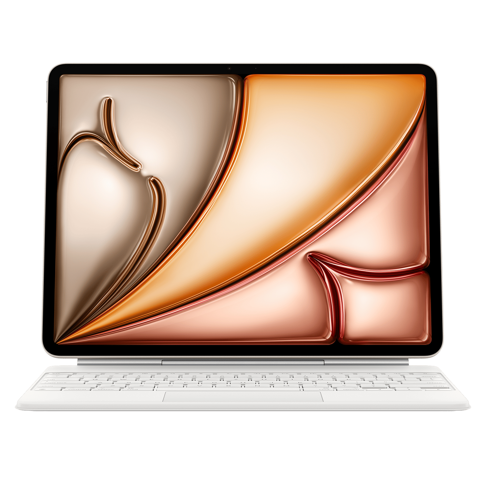 Apple Magic Keyboard for iPad Air 13 Inch (M3 & M2) with Touchpad (Multi Touch Gestures, White)