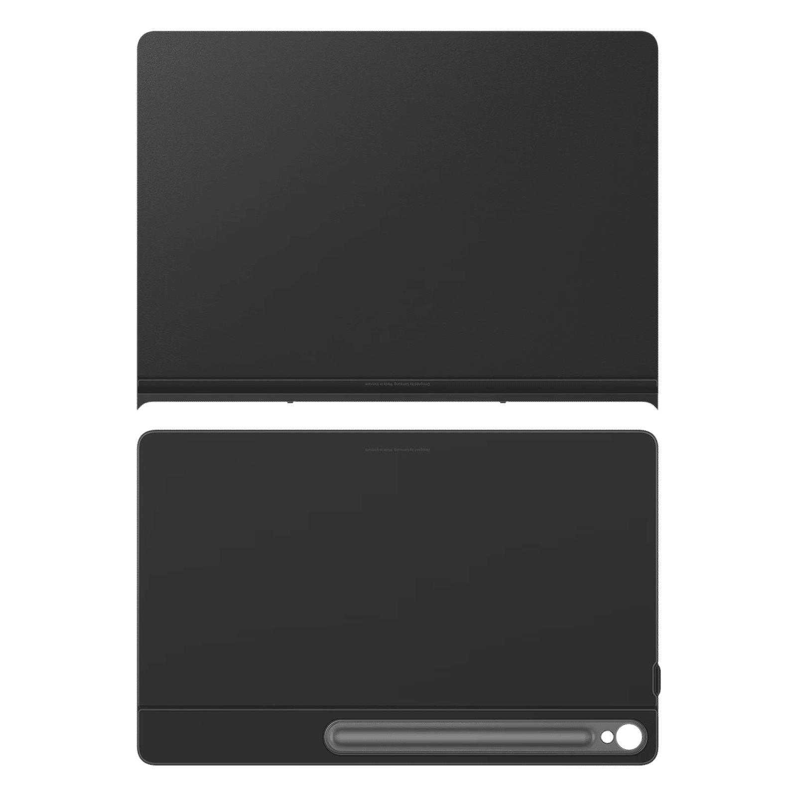 SAMSUNG EF-BX620PBEG Polyurethane Flip Cover for Galaxy Tab S10 FE Plus (Magnetically Attachable, Black)