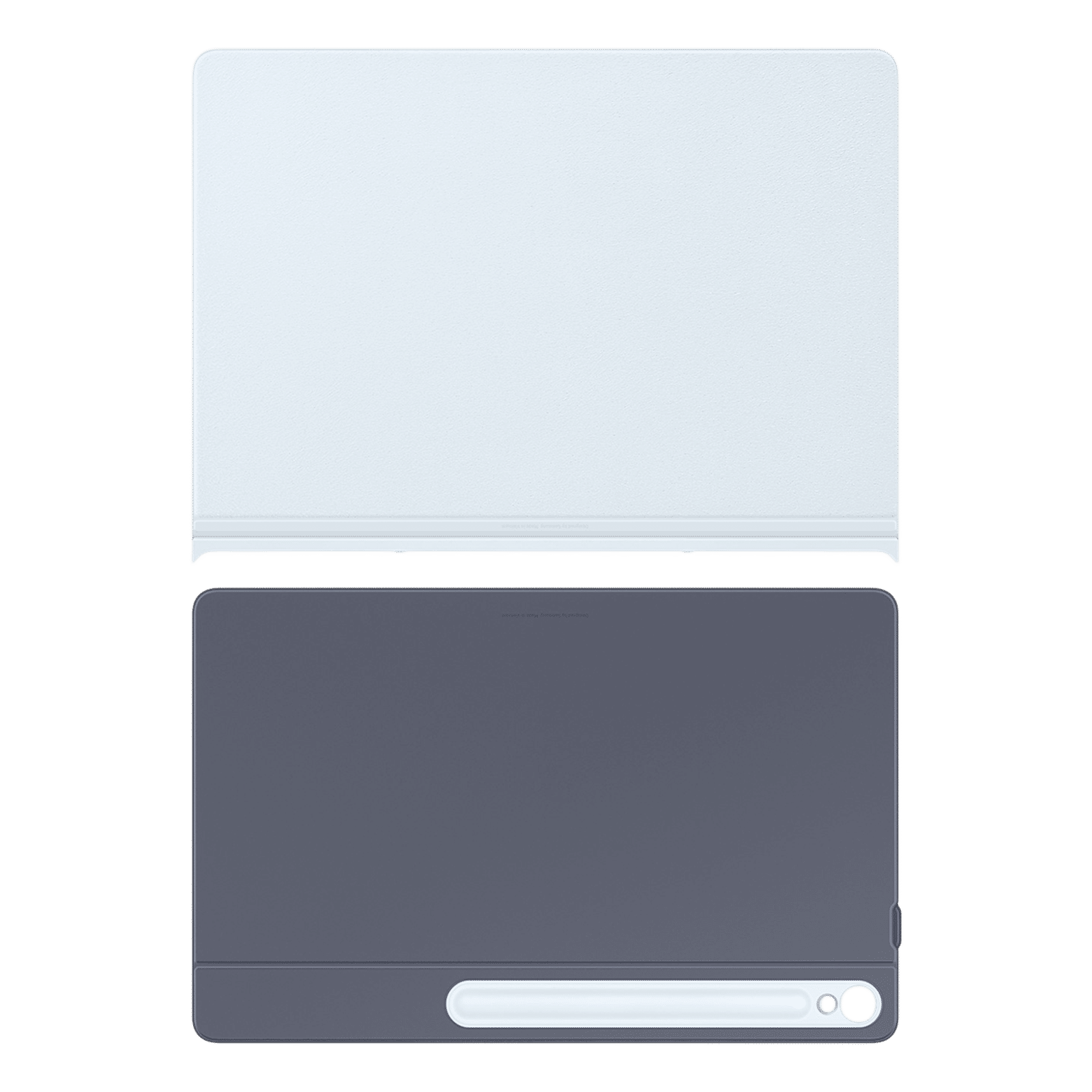 SAMSUNG EF-BX620PLEG Polyurethane Flip Cover for Galaxy Tab S10 FE Plus (Magnetically Attachable, Blue)