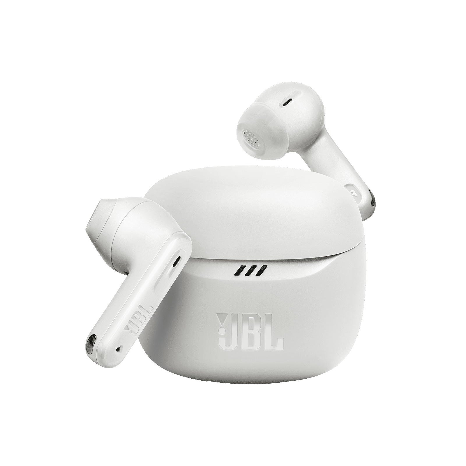 JBL Tune Flex 2 JBLTFLEX2WHT TWS Earbuds with Adaptive Noise Cancellation  (IP54 Dust and Water Resistant, Ambient Aware, White)