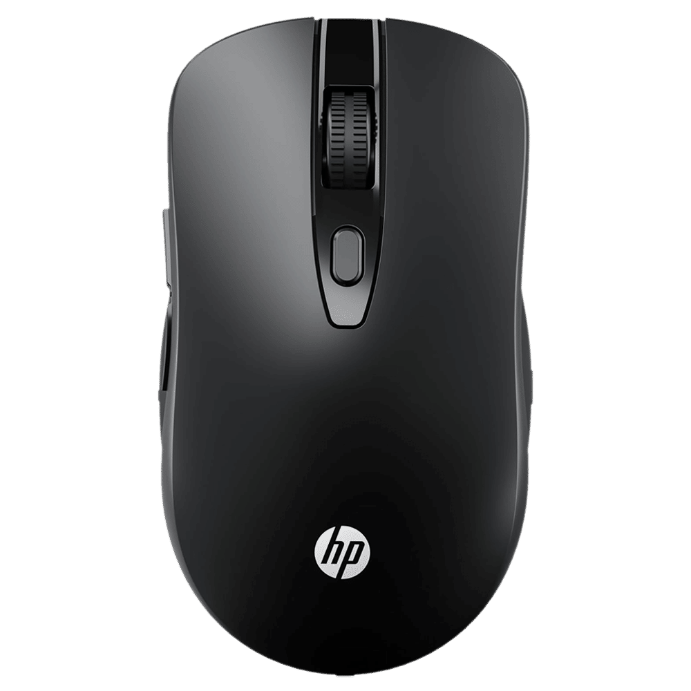 HP M190 2.4 GHz Wireless Optical Performance Mouse (1600 DPI Adjustable, Ambidextrous Design, Black)