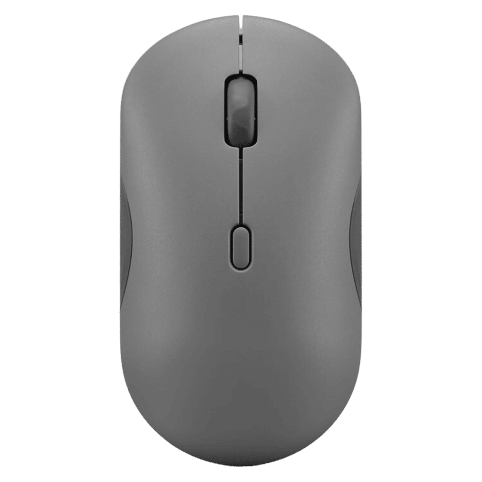 Lenovo 350 Silent Bluetooth 5.3 Wireless Optical Performance Mouse with Customizable Buttons (2400 DPI Adjustable, Full-size Ambidextrous Ergonomic, Luna Grey)